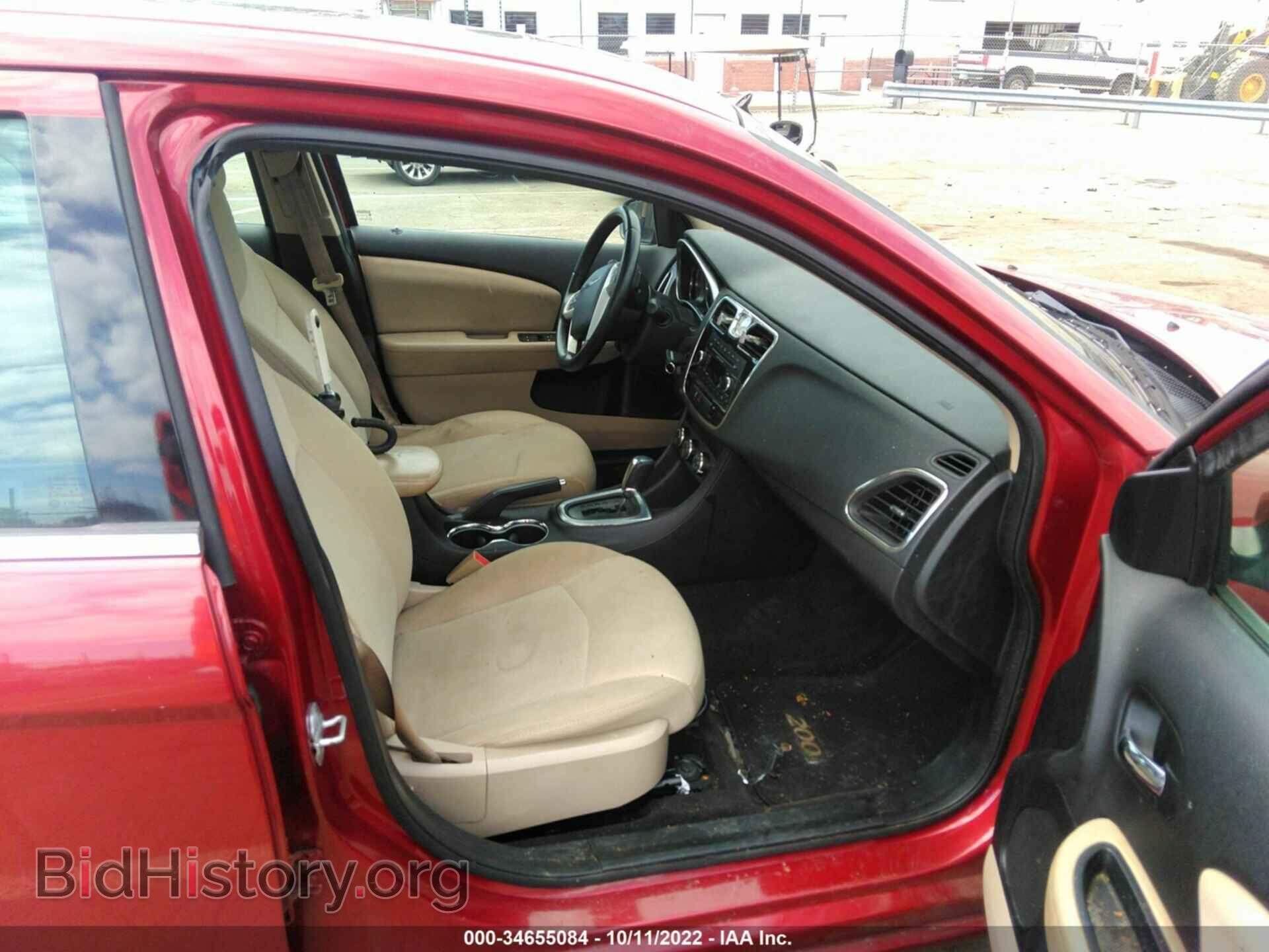 2012 CHRYSLER 200 - VIN: 1C3CCBBB4CN230019 - Фото 5