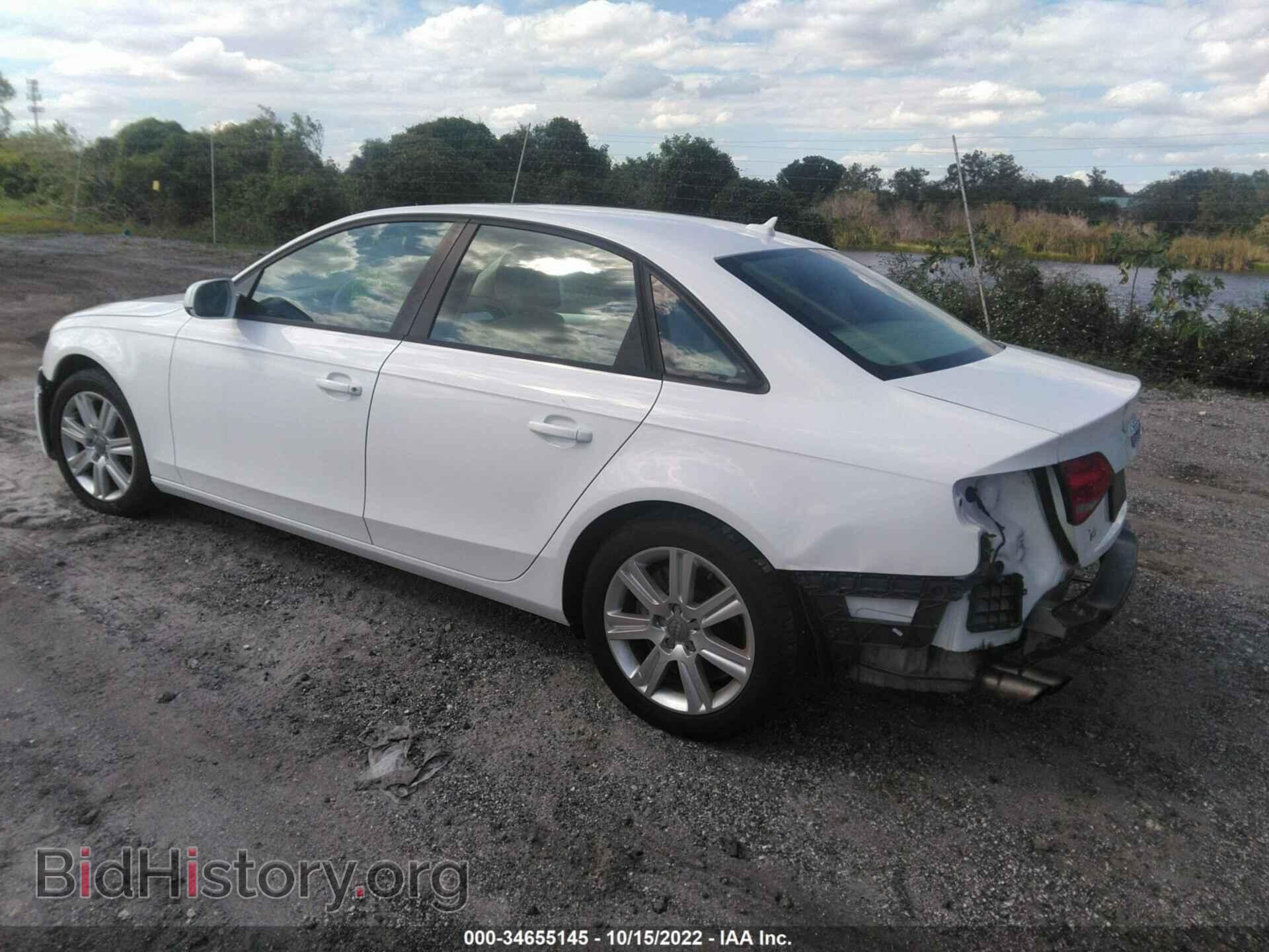 2011 AUDI A4 - VIN: WAUAFAFL3BN044524 - Фото 3
