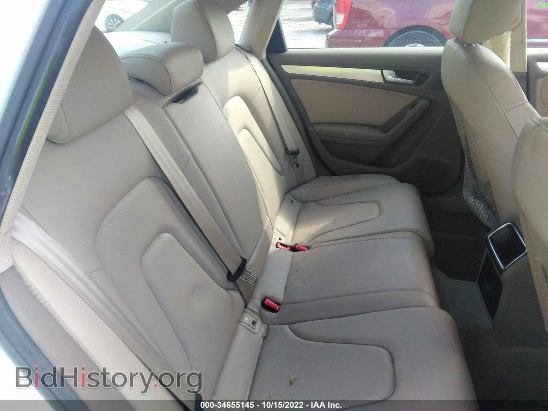 2011 AUDI A4 - VIN: WAUAFAFL3BN044524 - Фото 8