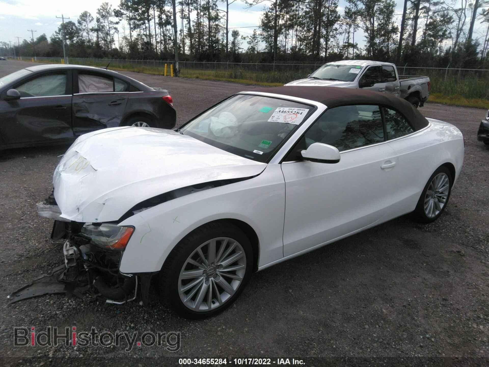 2011 AUDI A5 - VIN: WAULFAFH8BN009031 - Фото 2