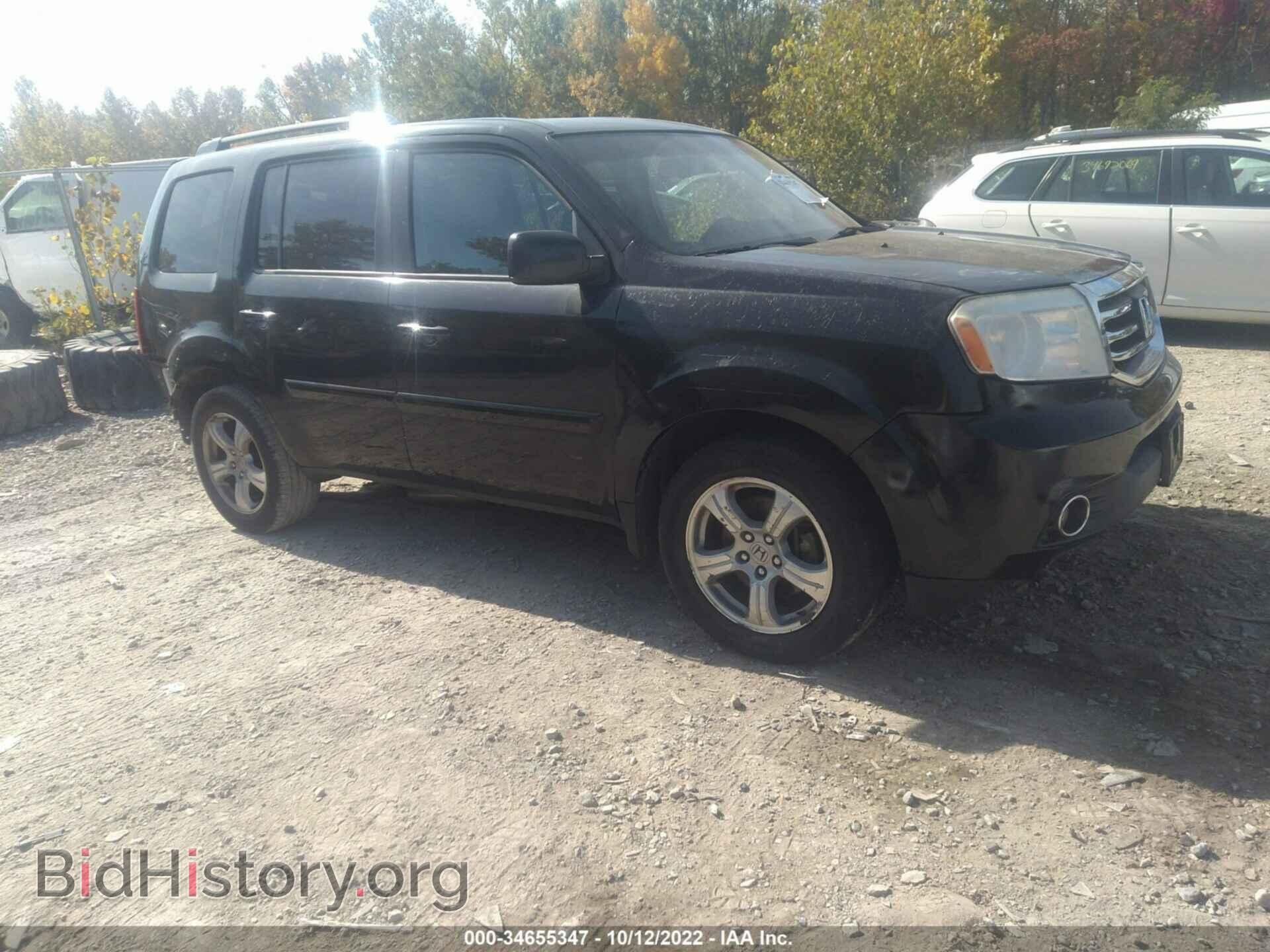 Фотография 5FNYF4H56CB074716 - HONDA PILOT 2012