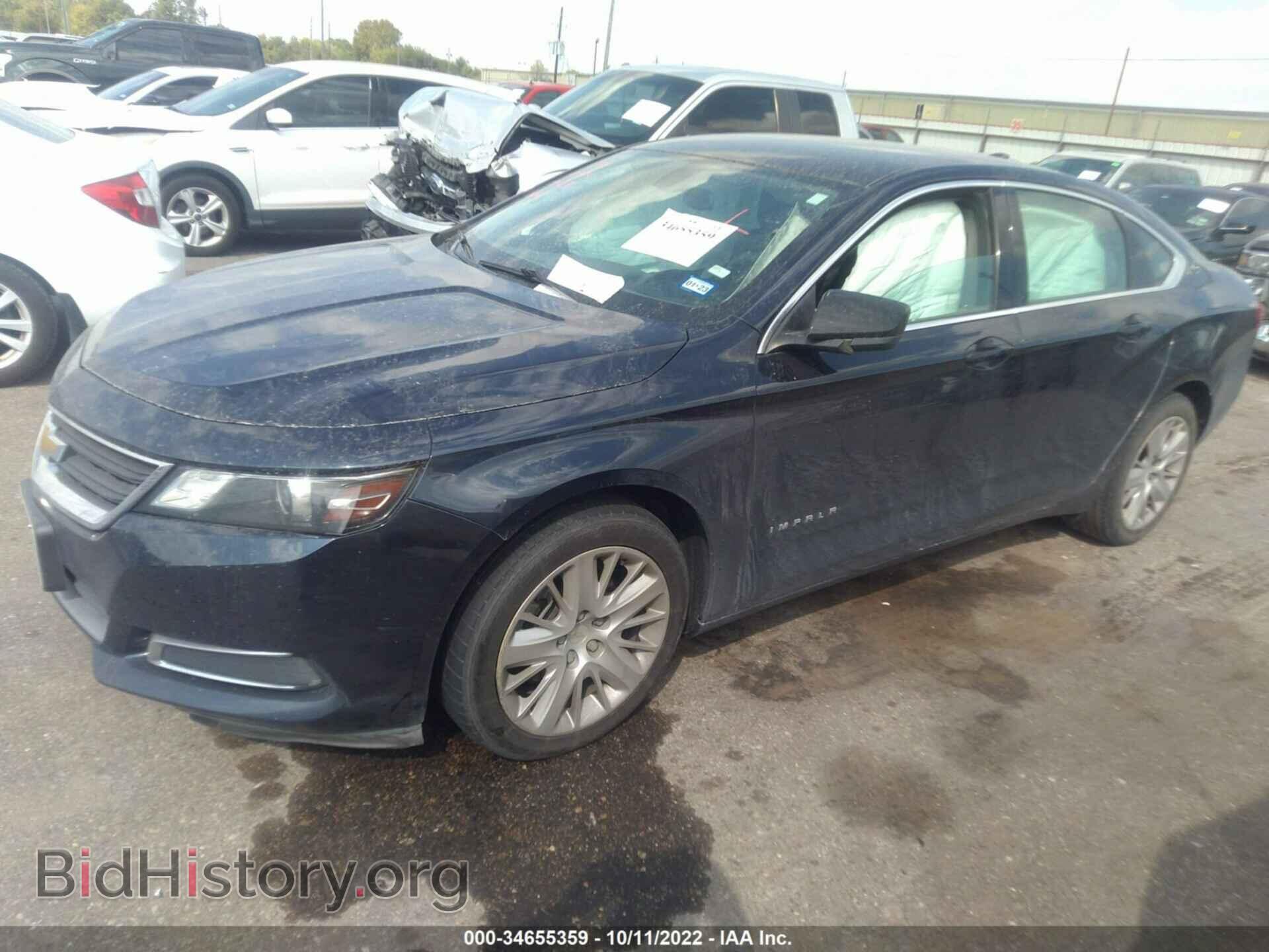 2017 CHEVROLET IMPALA - VIN: 2G11Z5SA6H9108873 - Фото 2