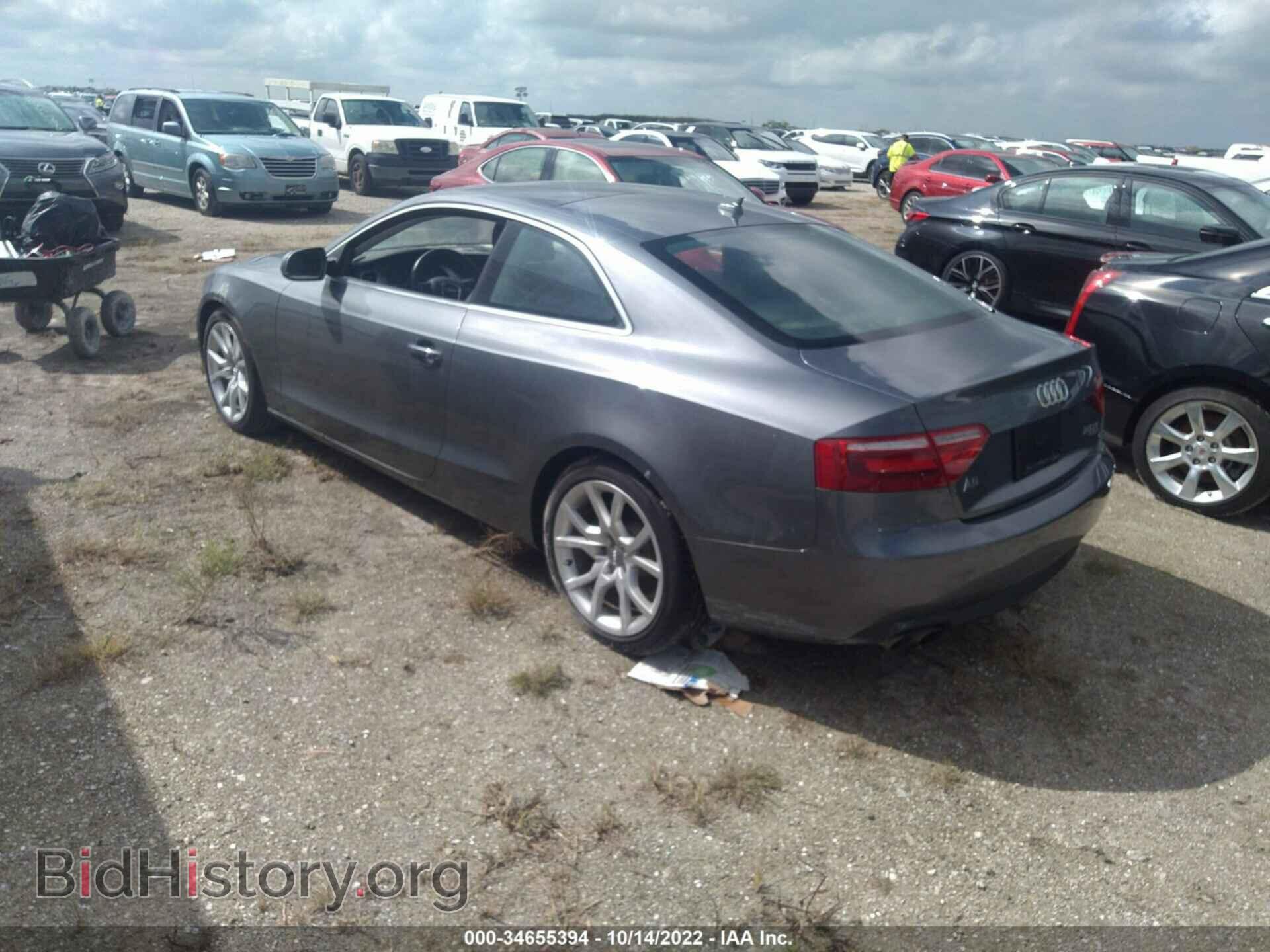 2012 AUDI A5 - VIN: WAUCFAFR1CA004559 - Фото 3