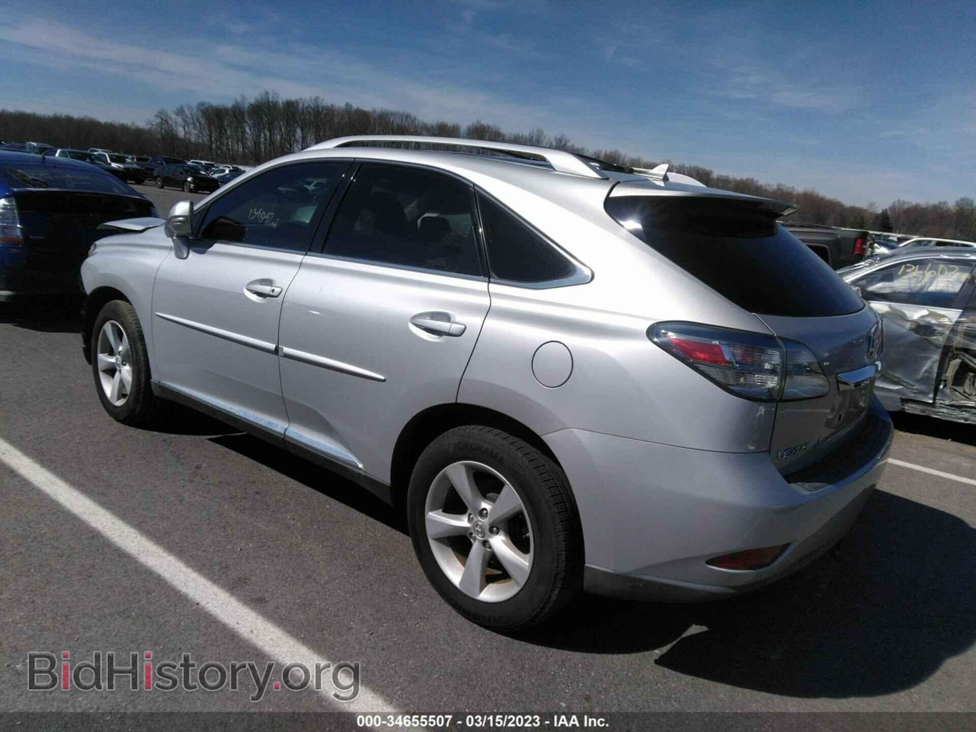 2010 LEXUS RX 350 - VIN: 2T2BK1BA4AC079464 - Фото 3