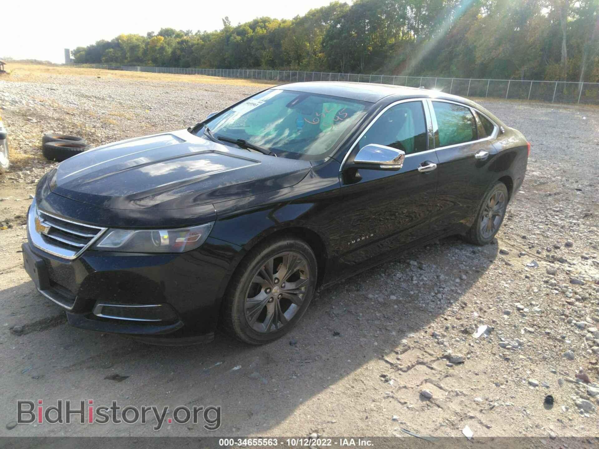 2014 CHEVROLET IMPALA - VIN: 2G1125S3XE9247809 - Фото 2