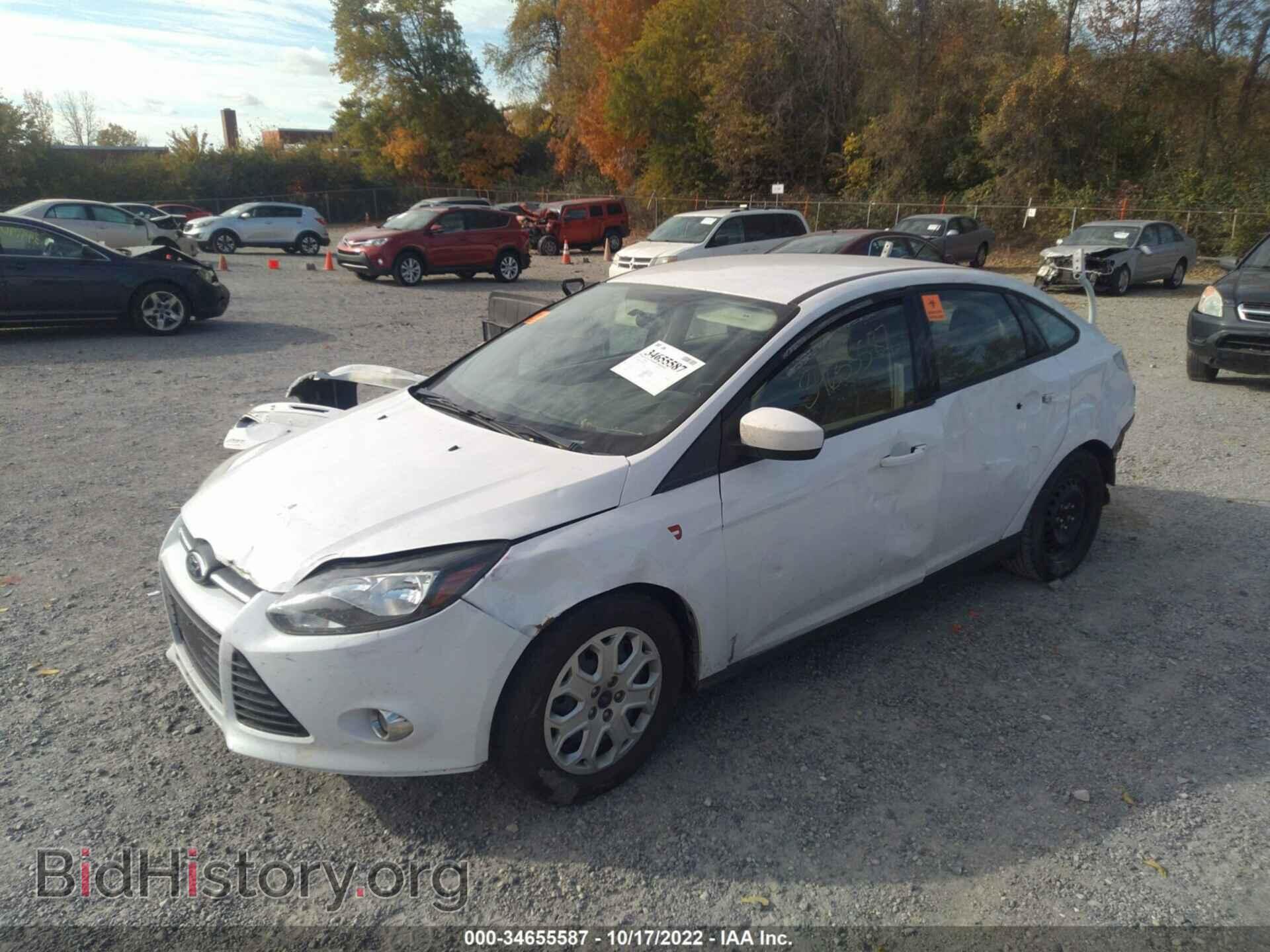 2012 FORD FOCUS - VIN: 1FAHP3F2XCL396729 - Фото 2