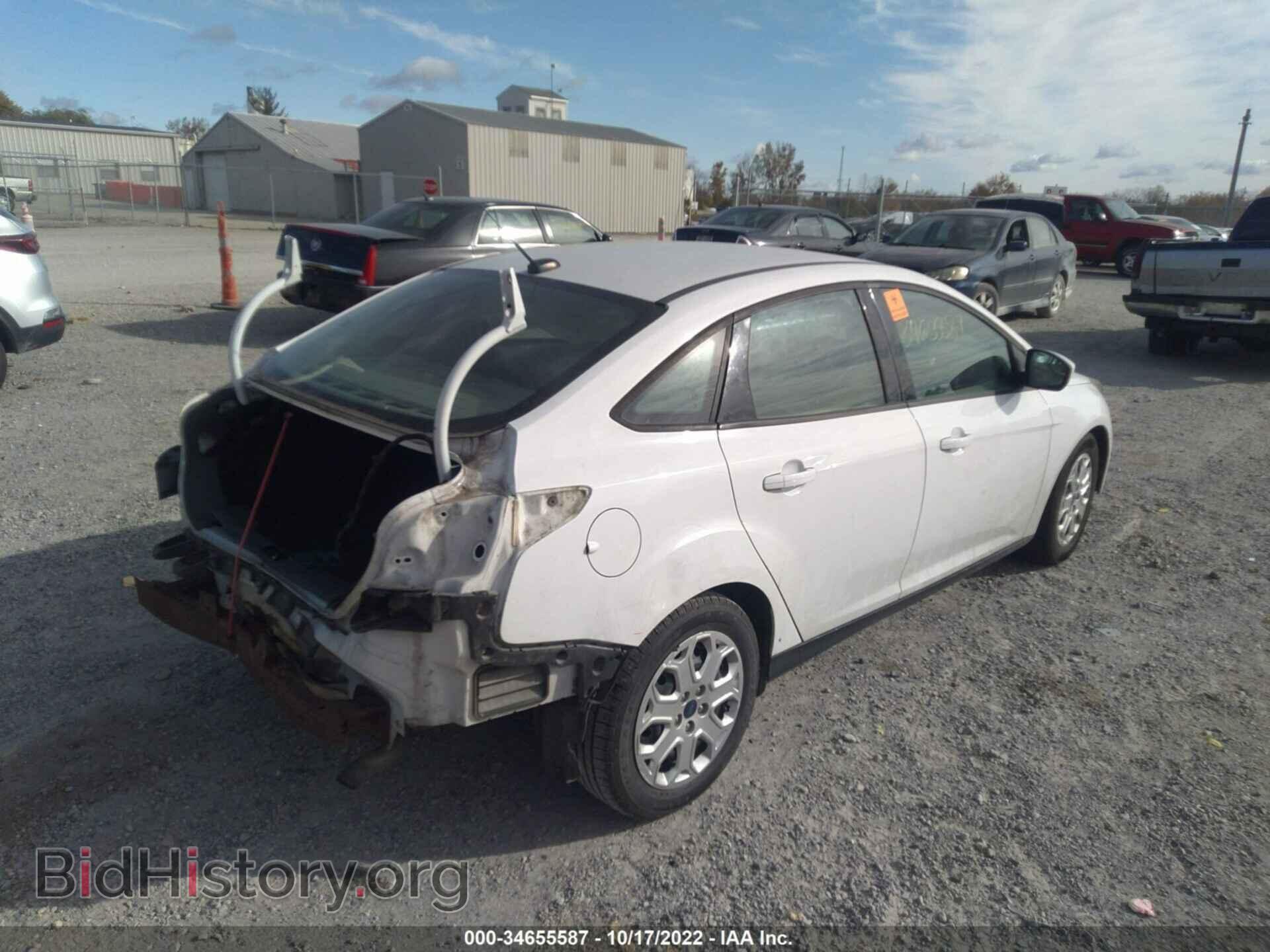 2012 FORD FOCUS - VIN: 1FAHP3F2XCL396729 - Фото 4