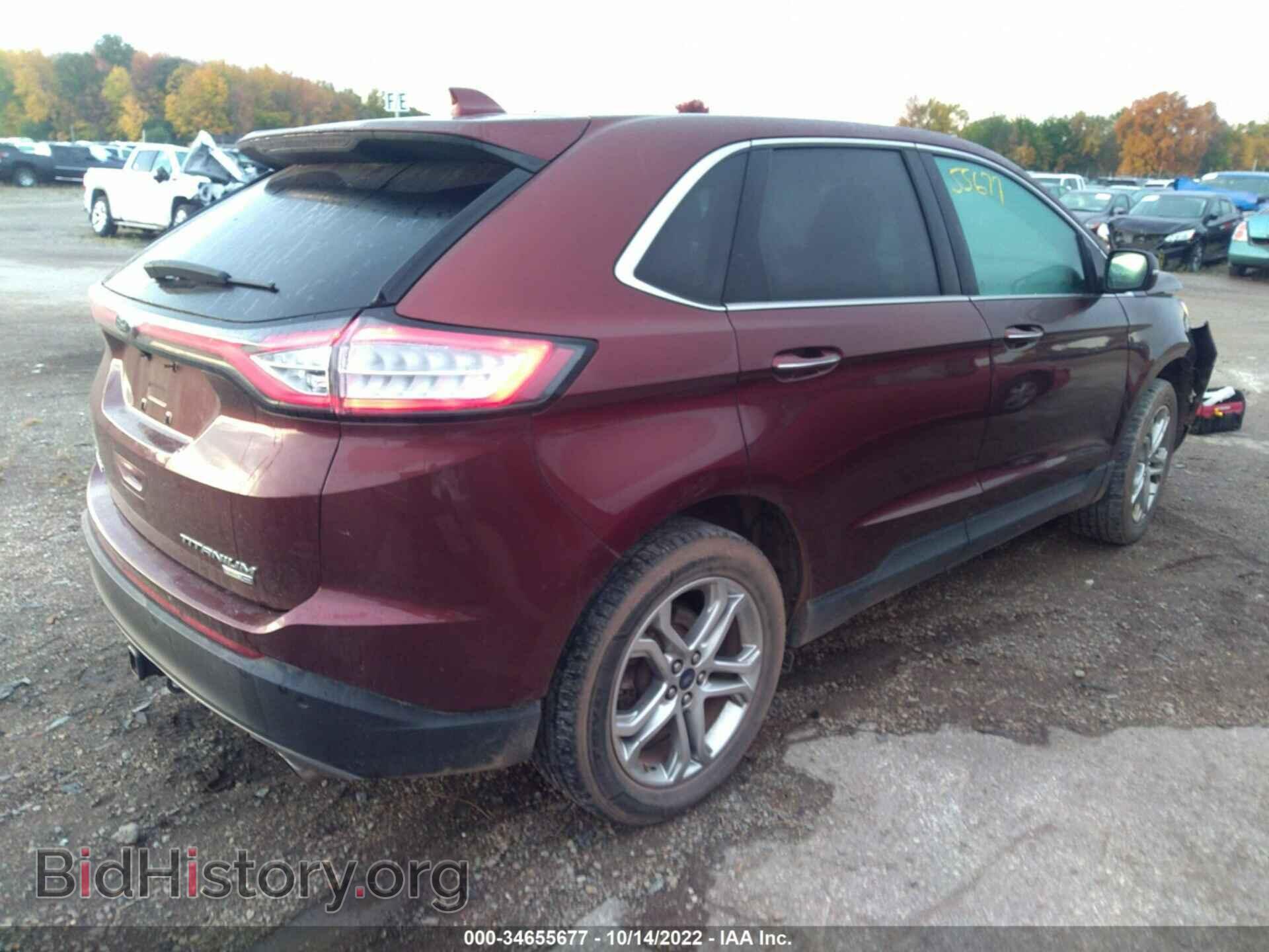 2015 FORD EDGE - VIN: 2FMTK4K94FBC17502 - Photo 4