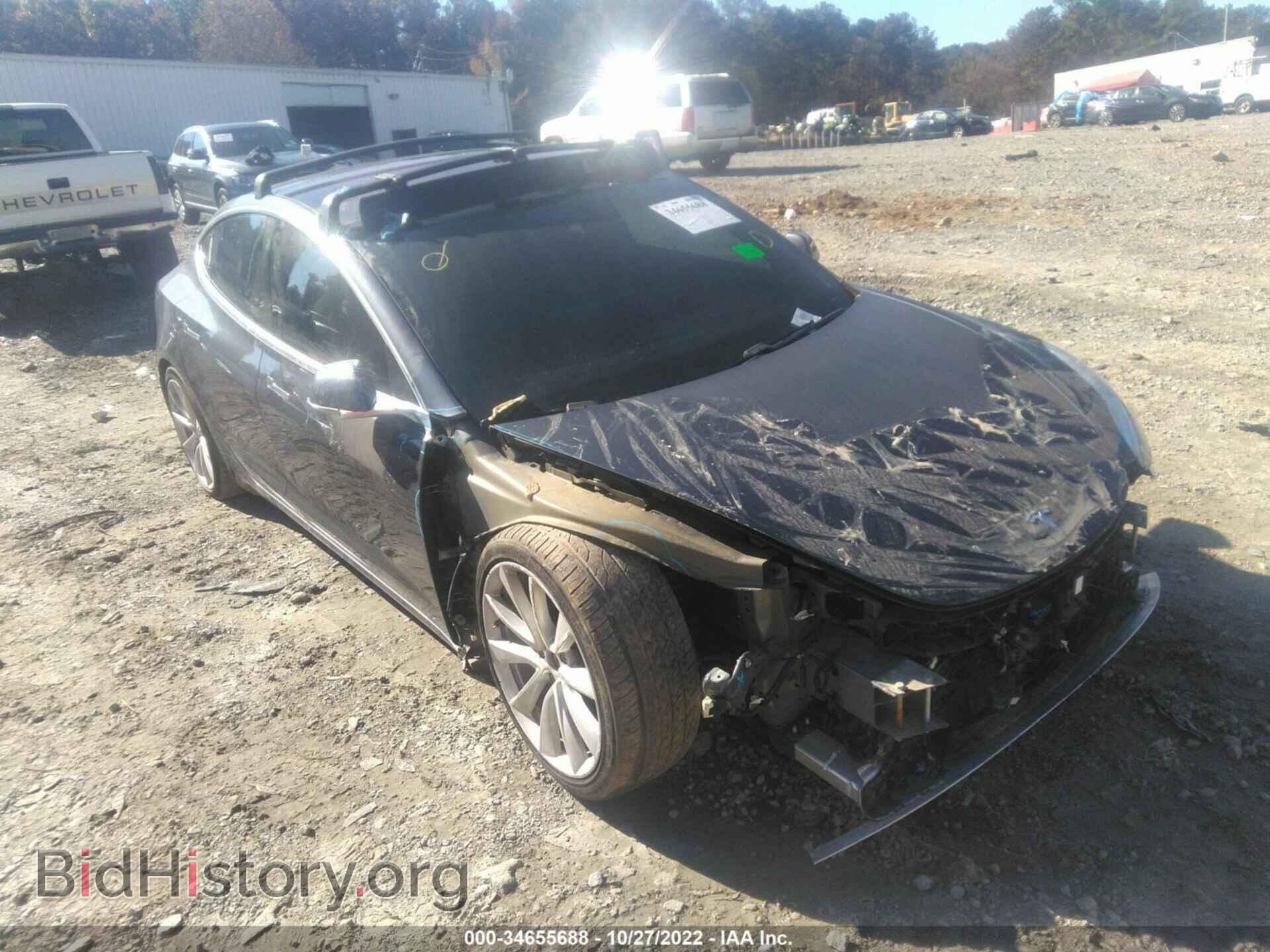 Photo 5YJ3E1EA4JF020020 - TESLA MODEL 3 2018