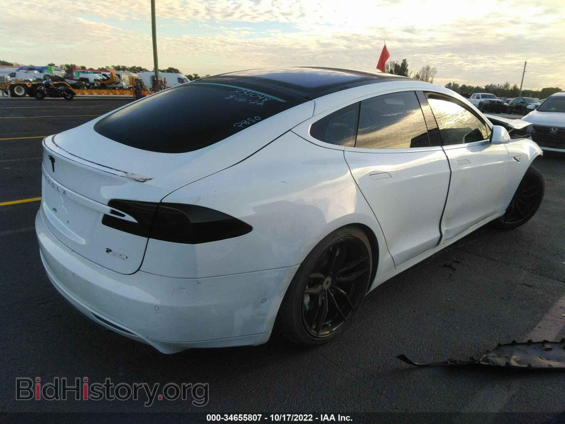 2015 TESLA MODEL S - VIN: 5YJSA1V48FF098339 - Фото 4