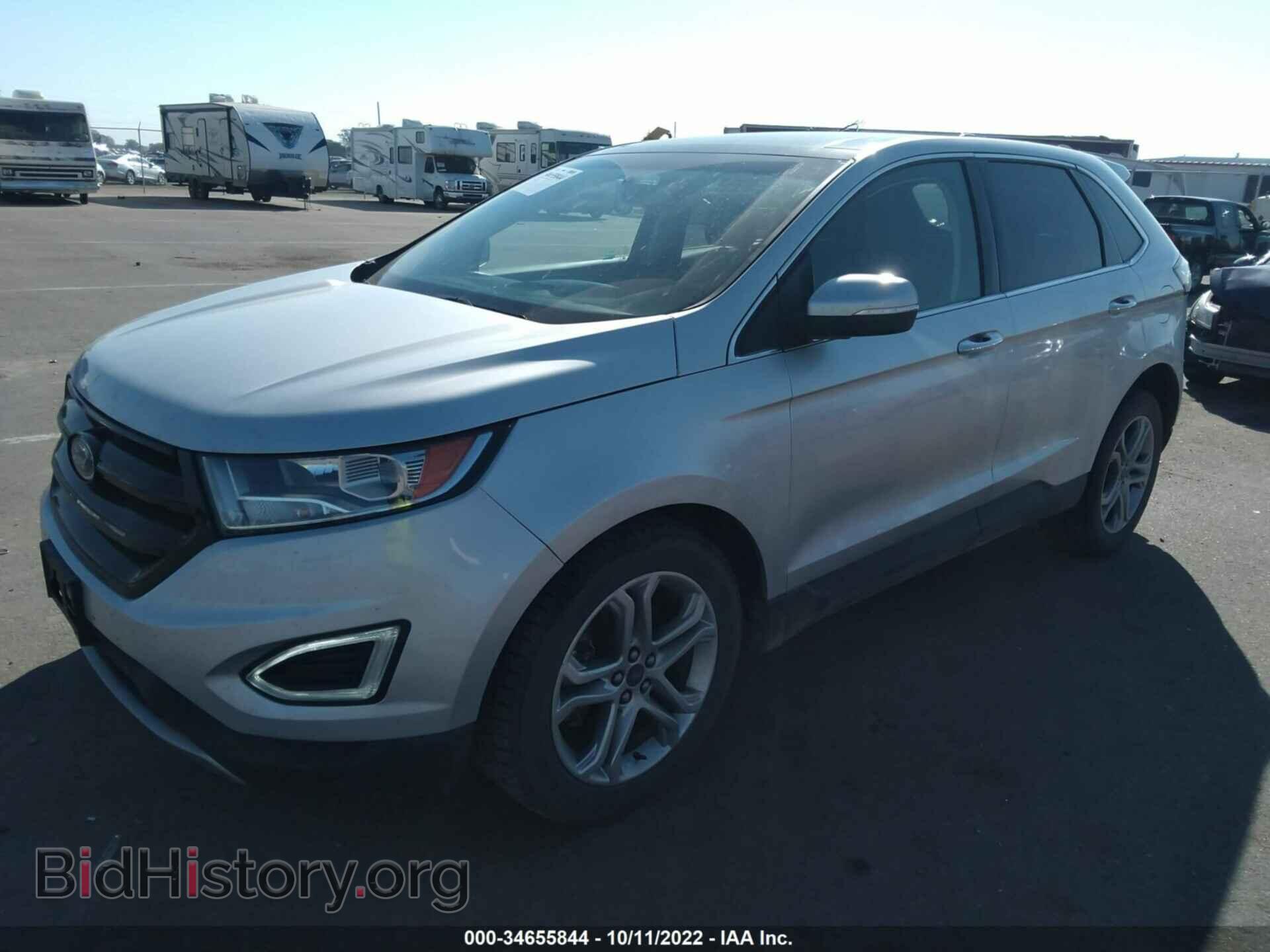 2017 FORD EDGE - VIN: 2FMPK4K90HBC36701 - Фото 2