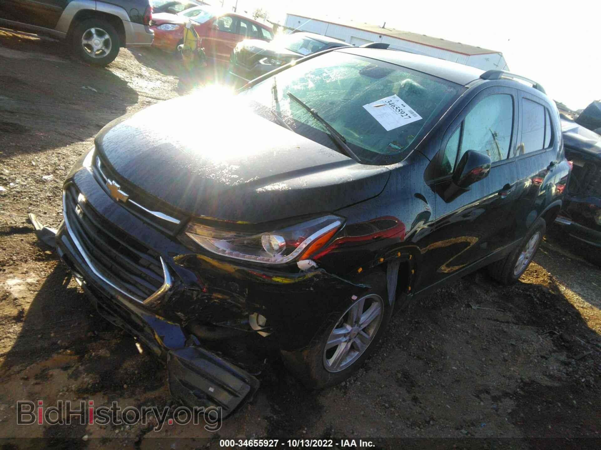 2021 CHEVROLET TRAX - VIN: KL7CJPSB7MB355434 - Фото 2