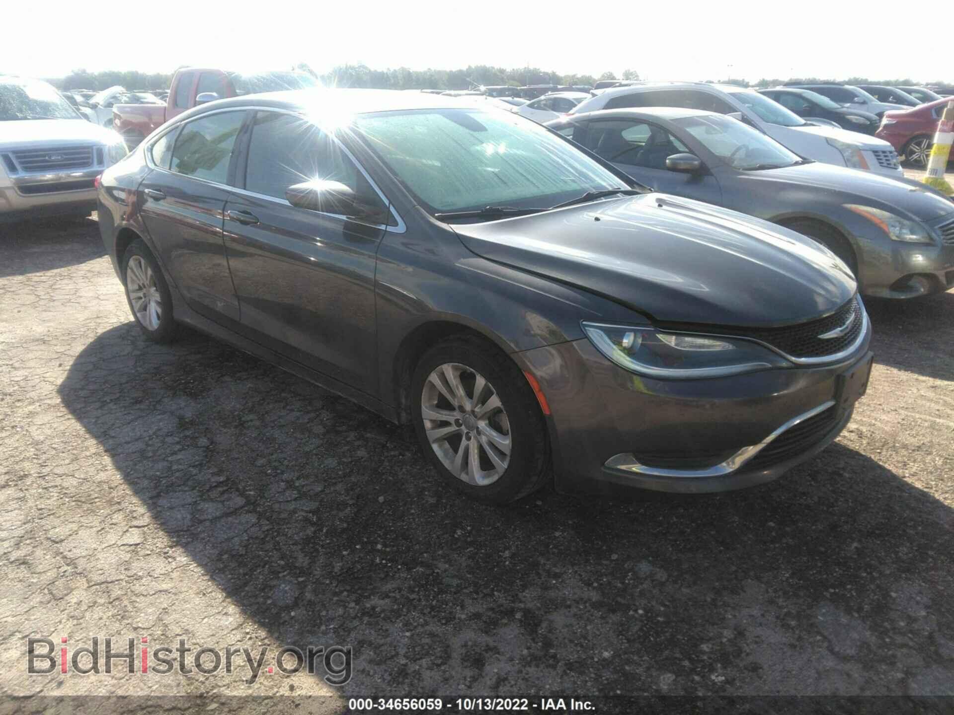 Фотография 1C3CCCAB6FN753649 - CHRYSLER 200 2015