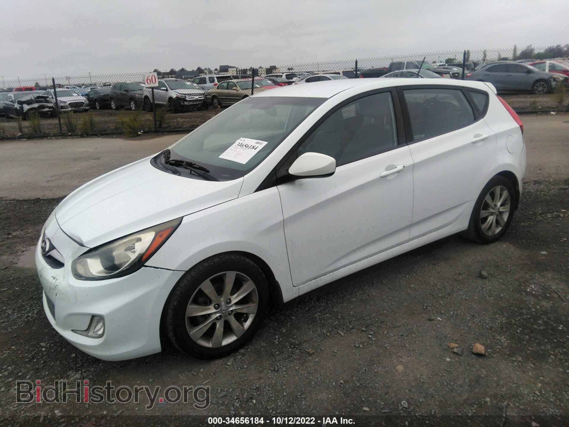 2012 HYUNDAI ACCENT - VIN: KMHCU5AE4CU041314 - Фото 2