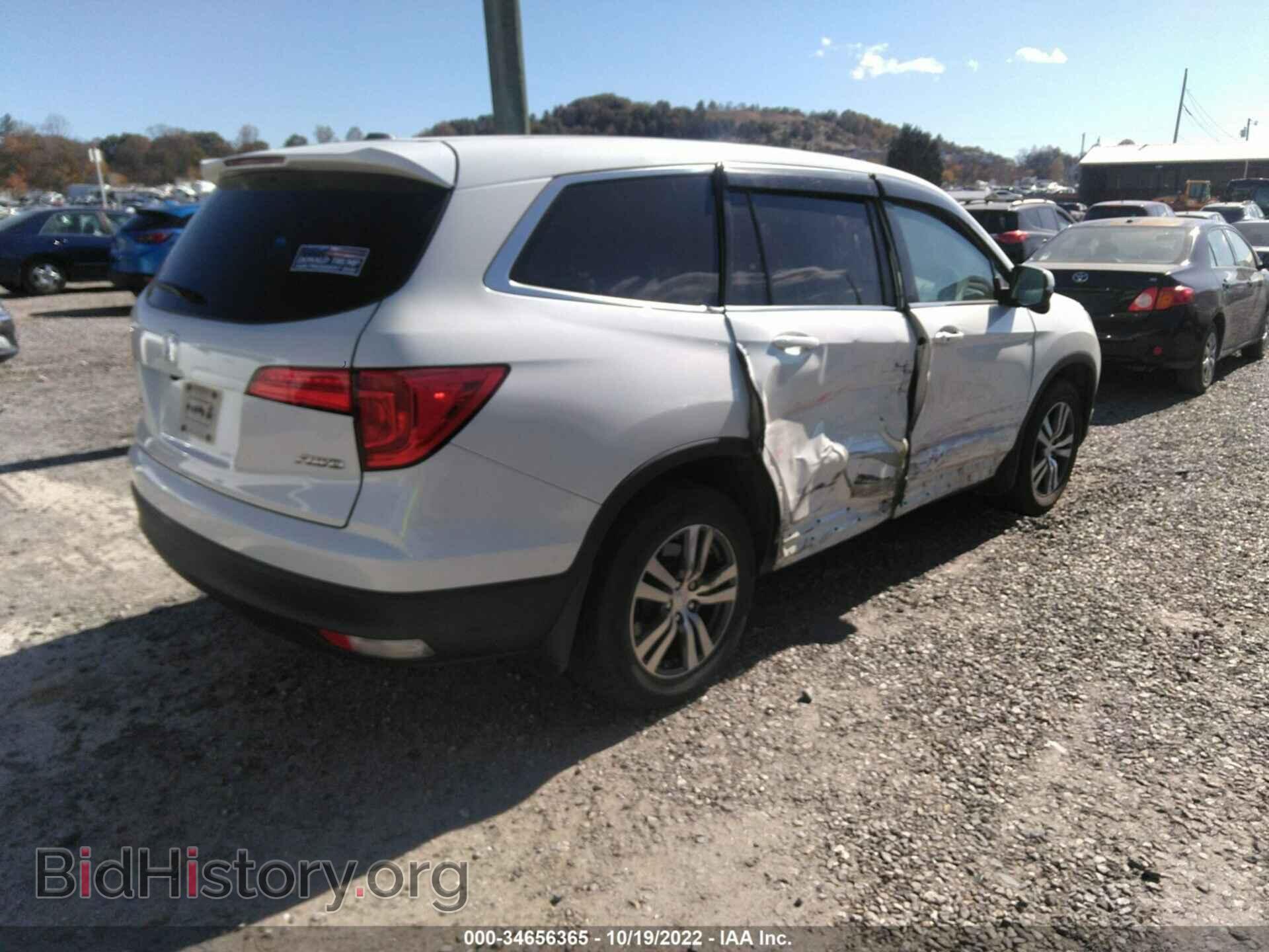 2016 HONDA PILOT - VIN: 5FNYF6H71GB039617 - Фото 4