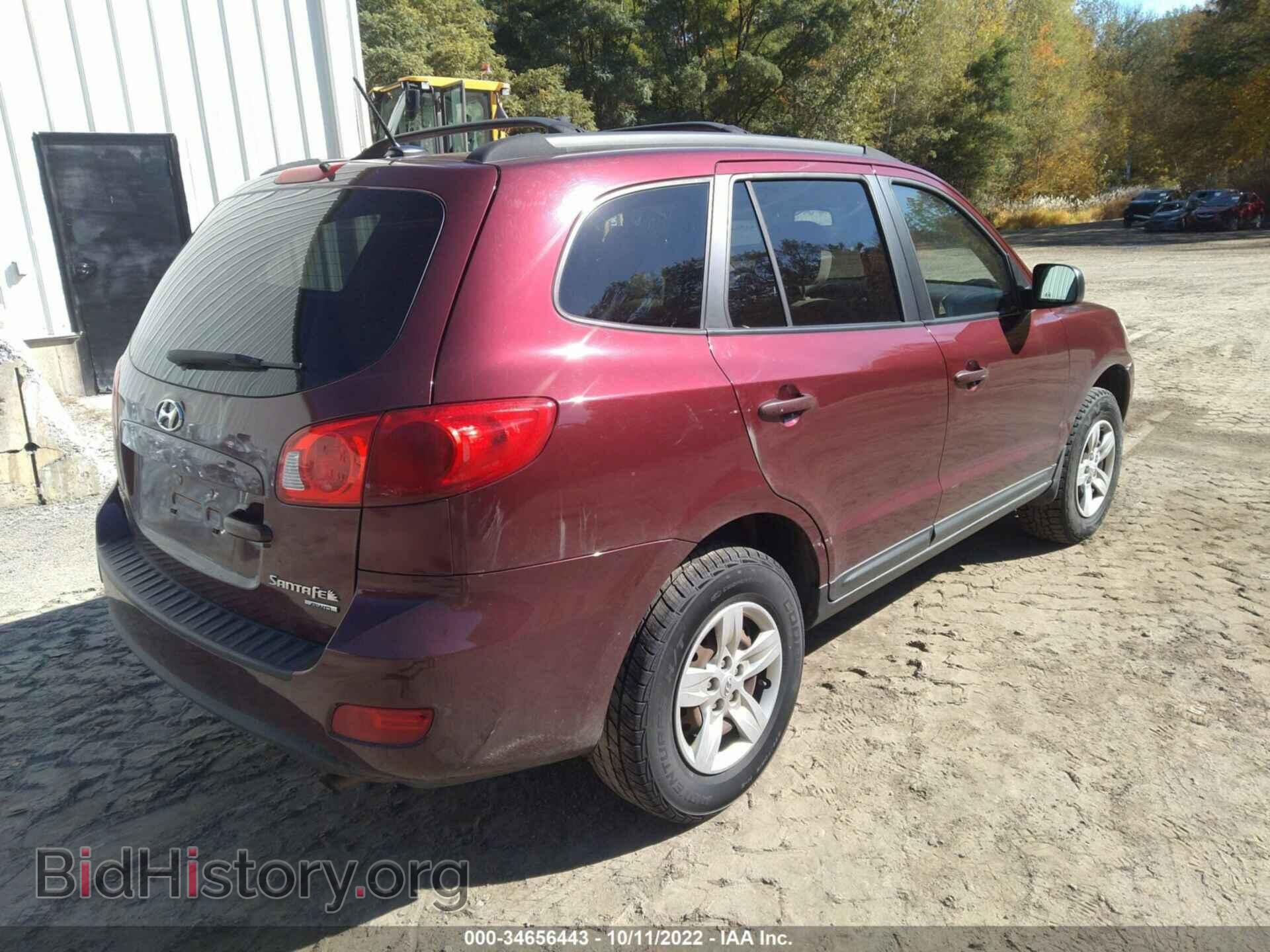 2009 HYUNDAI SANTA FE - VIN: 5NMSG73D89H295213 - Фото 4