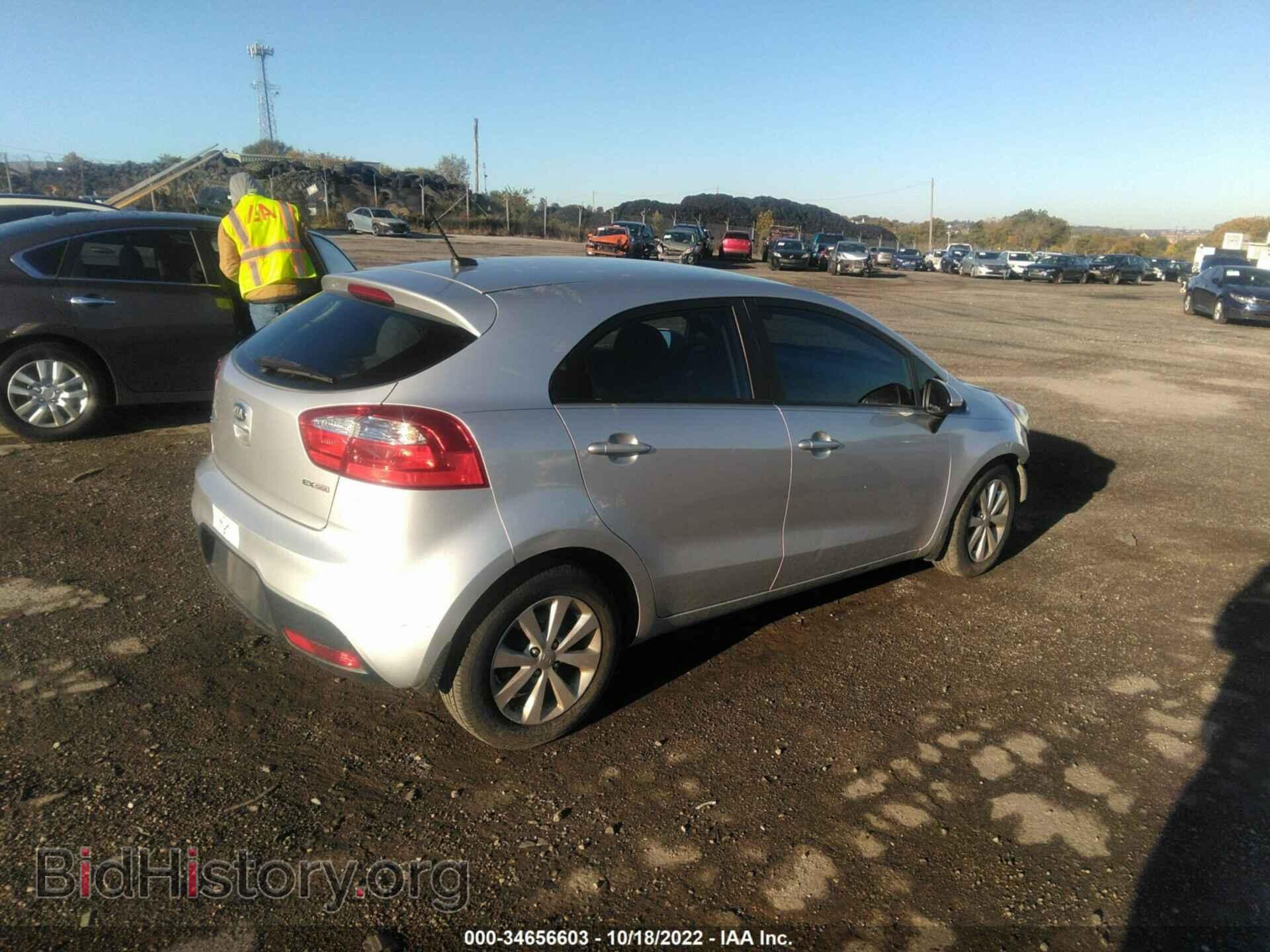 2013 KIA RIO - VIN: KNADN5A34D6243626 - Фото 4