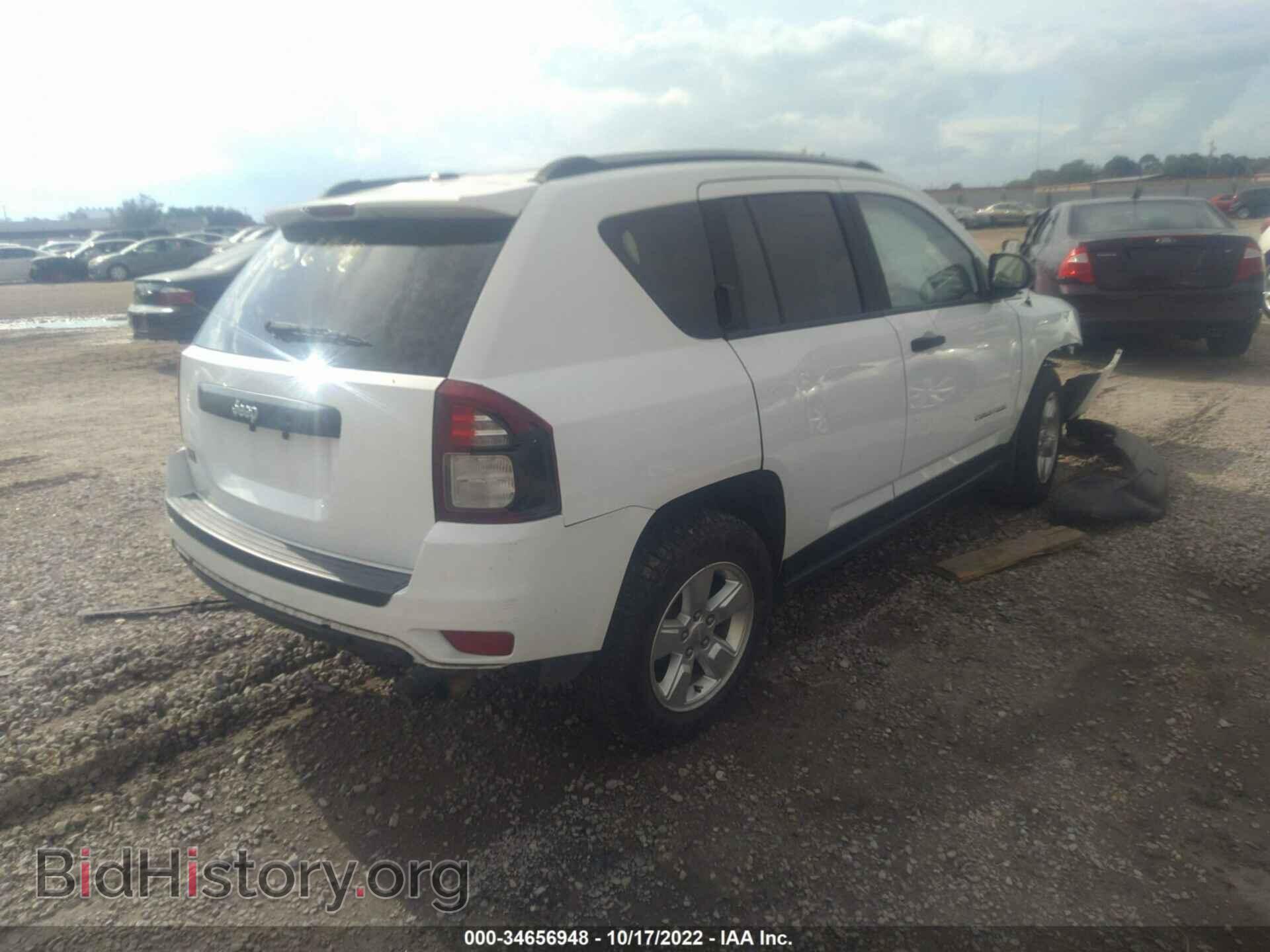 2016 JEEP COMPASS - VIN: 1C4NJCBA5GD643571 - Фото 4