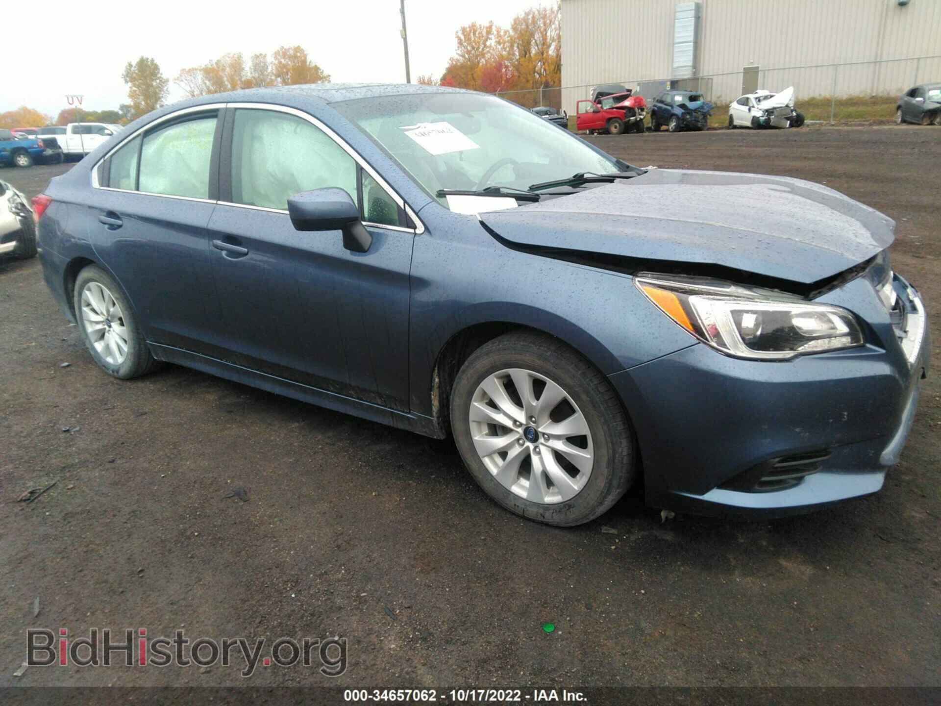 Photo 4S3BNAD63H3031929 - SUBARU LEGACY 2017