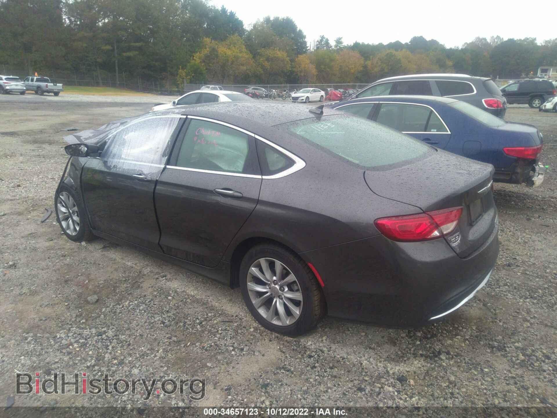 2015 CHRYSLER 200 - VIN: 1C3CCCCB9FN501133 - Фото 3