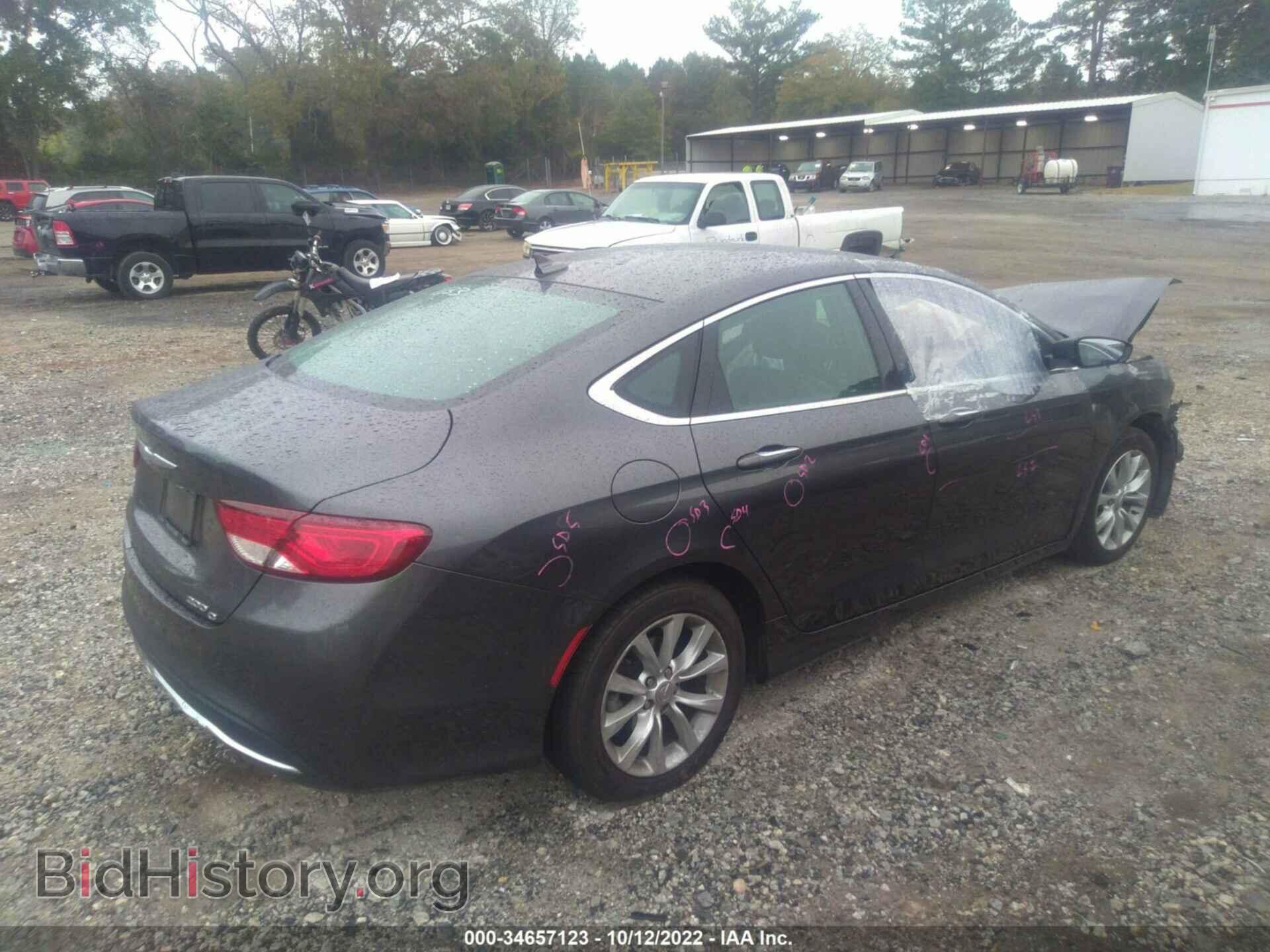 2015 CHRYSLER 200 - VIN: 1C3CCCCB9FN501133 - Фото 4