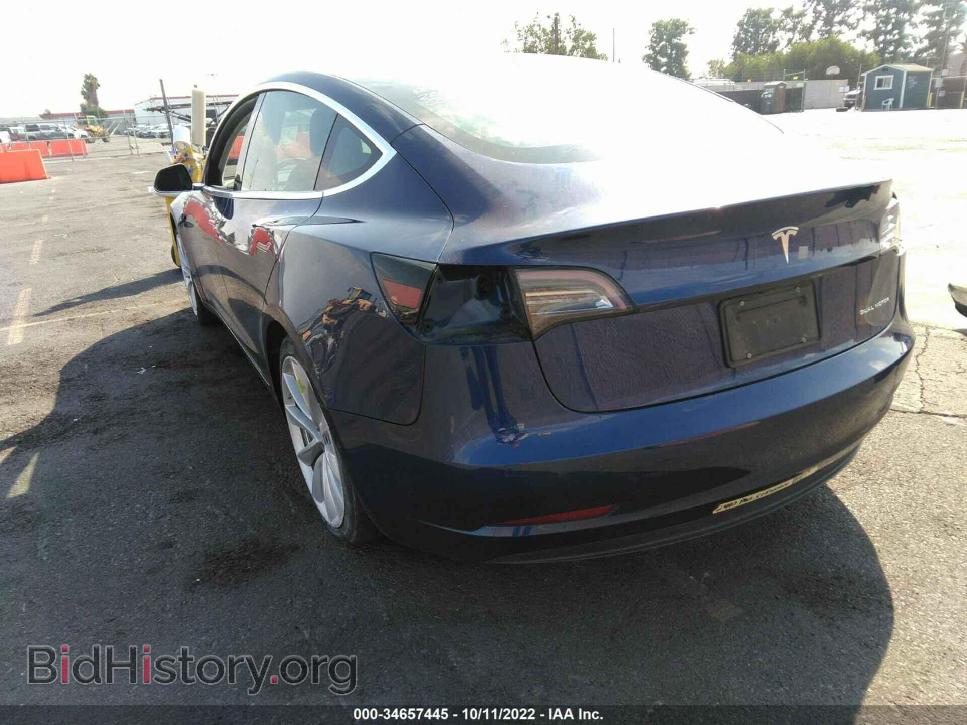 2019 TESLA MODEL 3 - VIN: 5YJ3E1EB3KF433928 - Фото 3