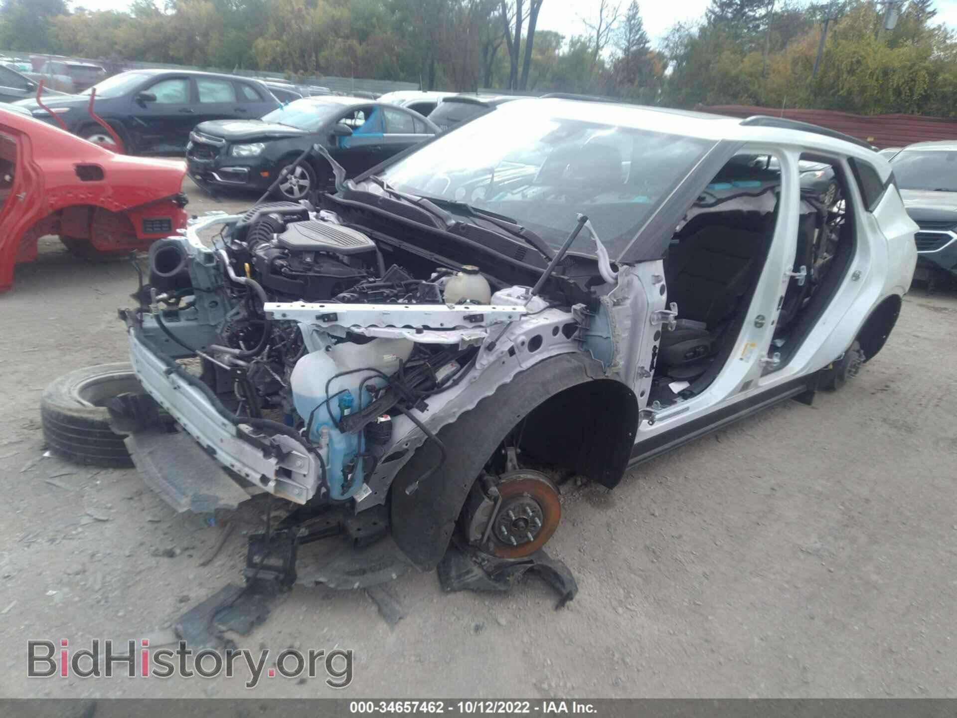 2020 CHEVROLET BLAZER - VIN: 3GNKBERS0LS606830 - Фото 2