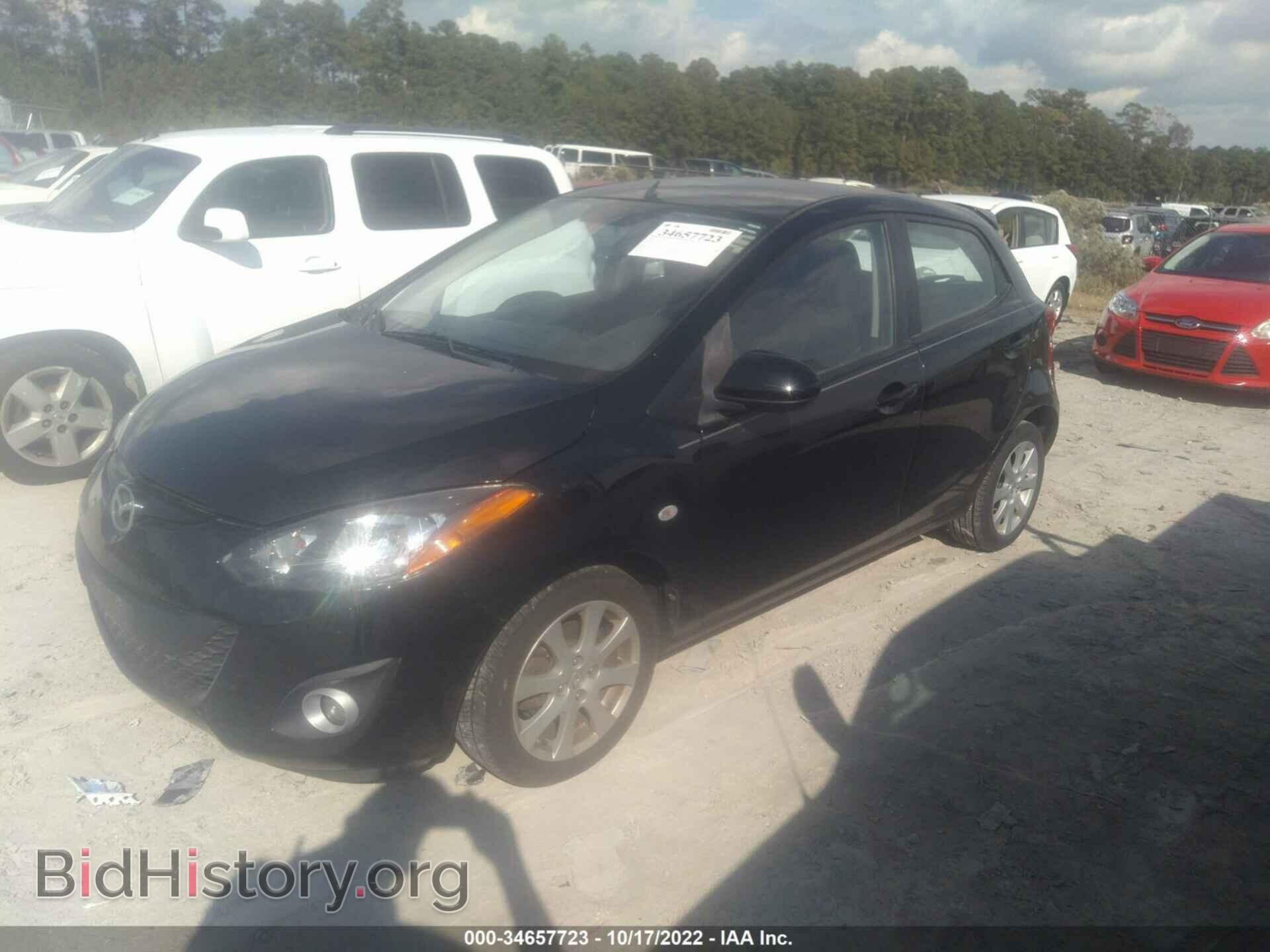 2011 MAZDA MAZDA2 - VIN: JM1DE1HY4B0128215 - Фото 2