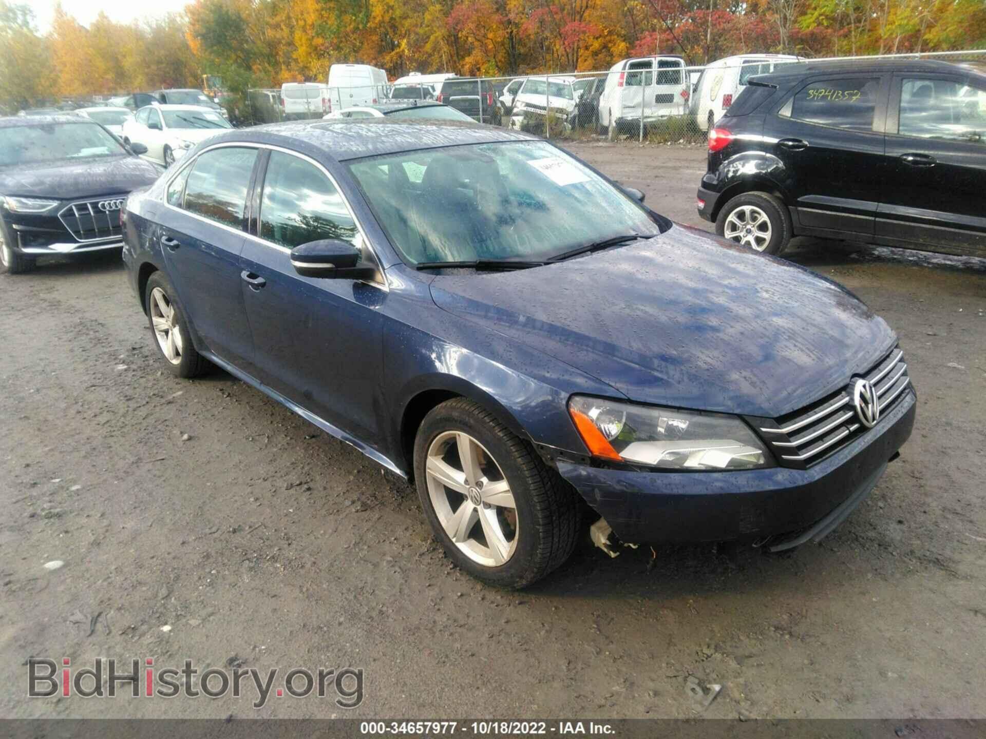 Photo 1VWBP7A3XDC056471 - VOLKSWAGEN PASSAT 2013