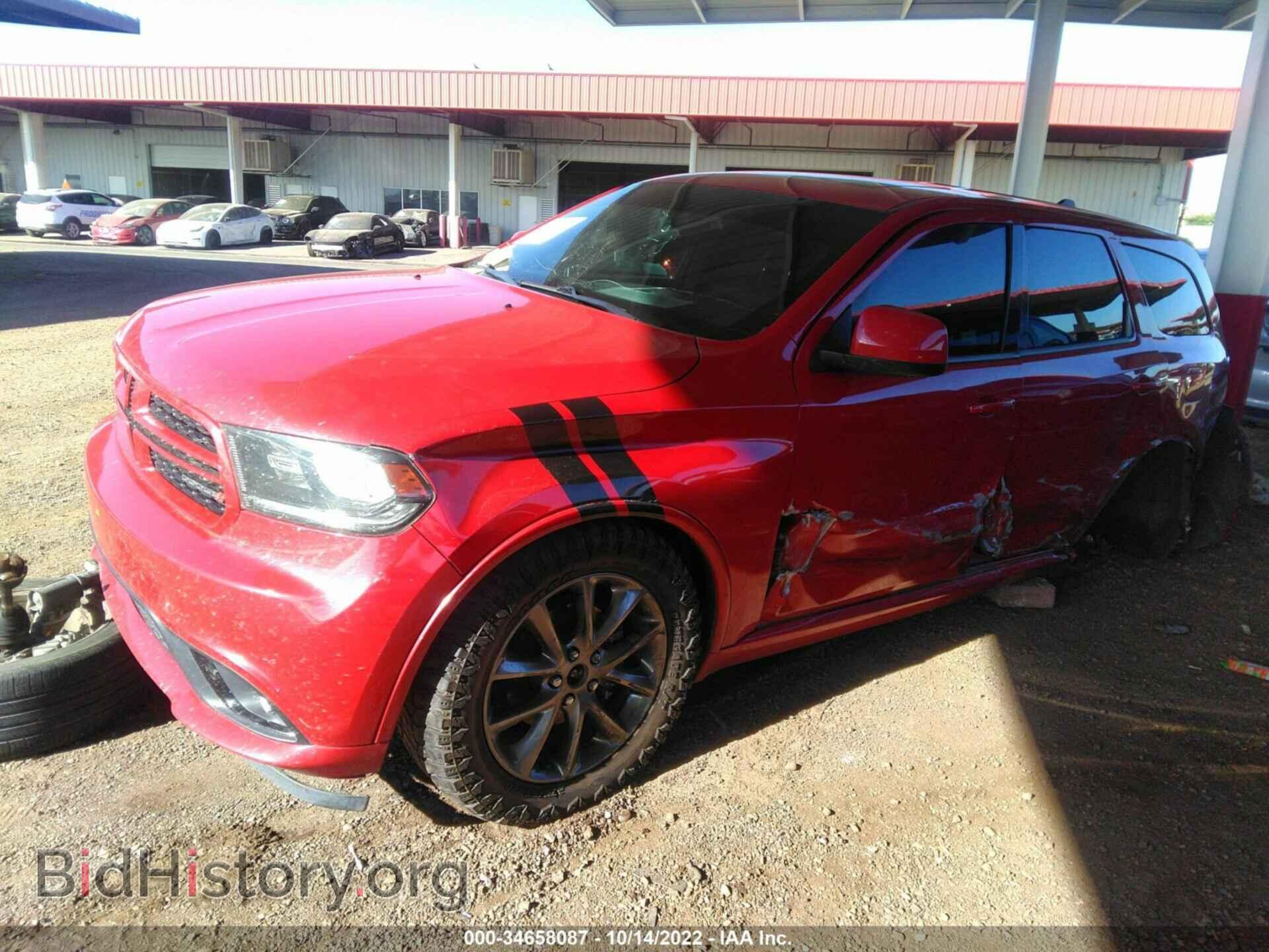 2014 DODGE DURANGO - VIN: 1C4RDJAG8EC562733 - Photo 2