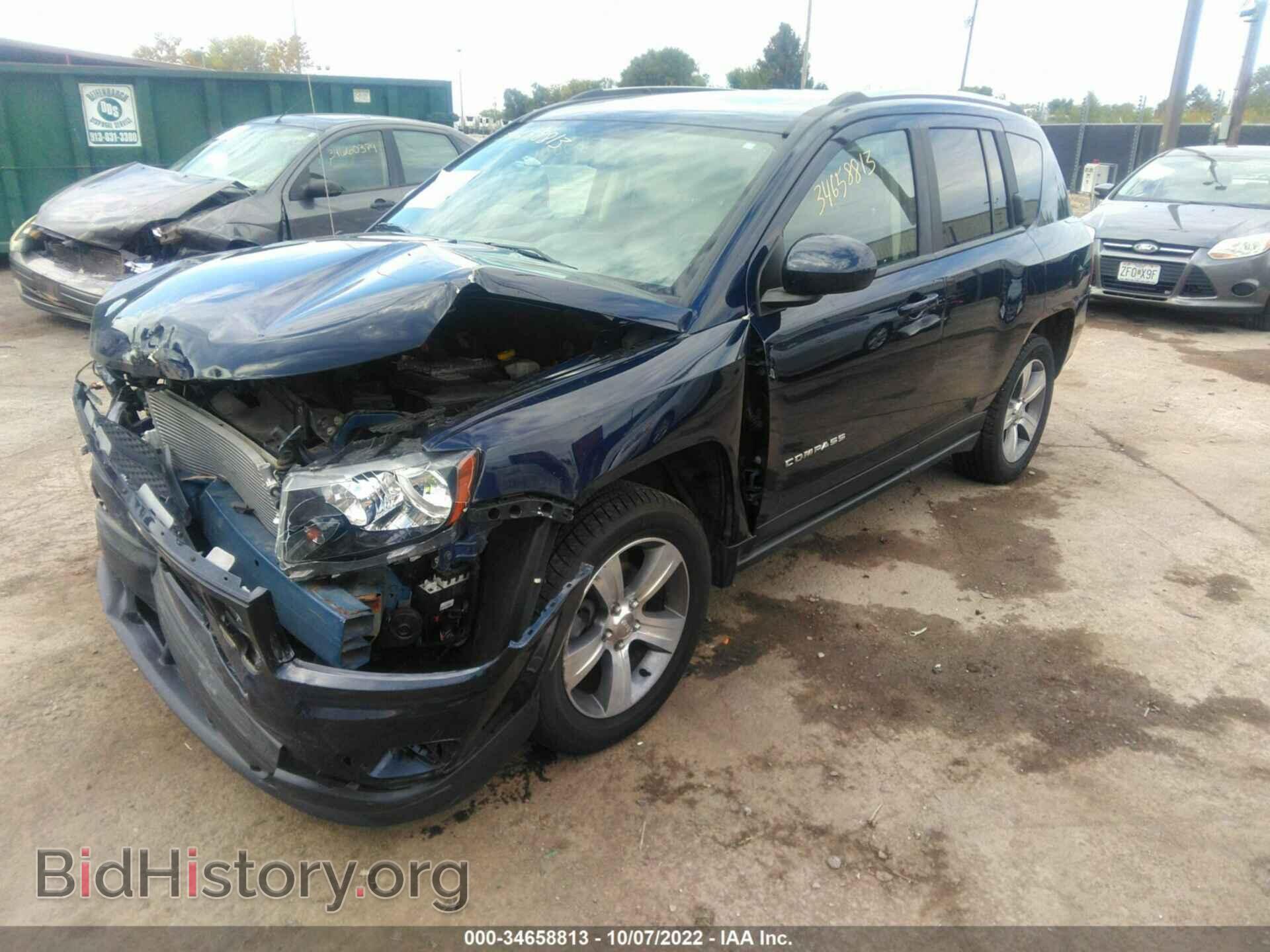 2017 JEEP COMPASS - VIN: 1C4NJCEA1HD156154 - Фото 2