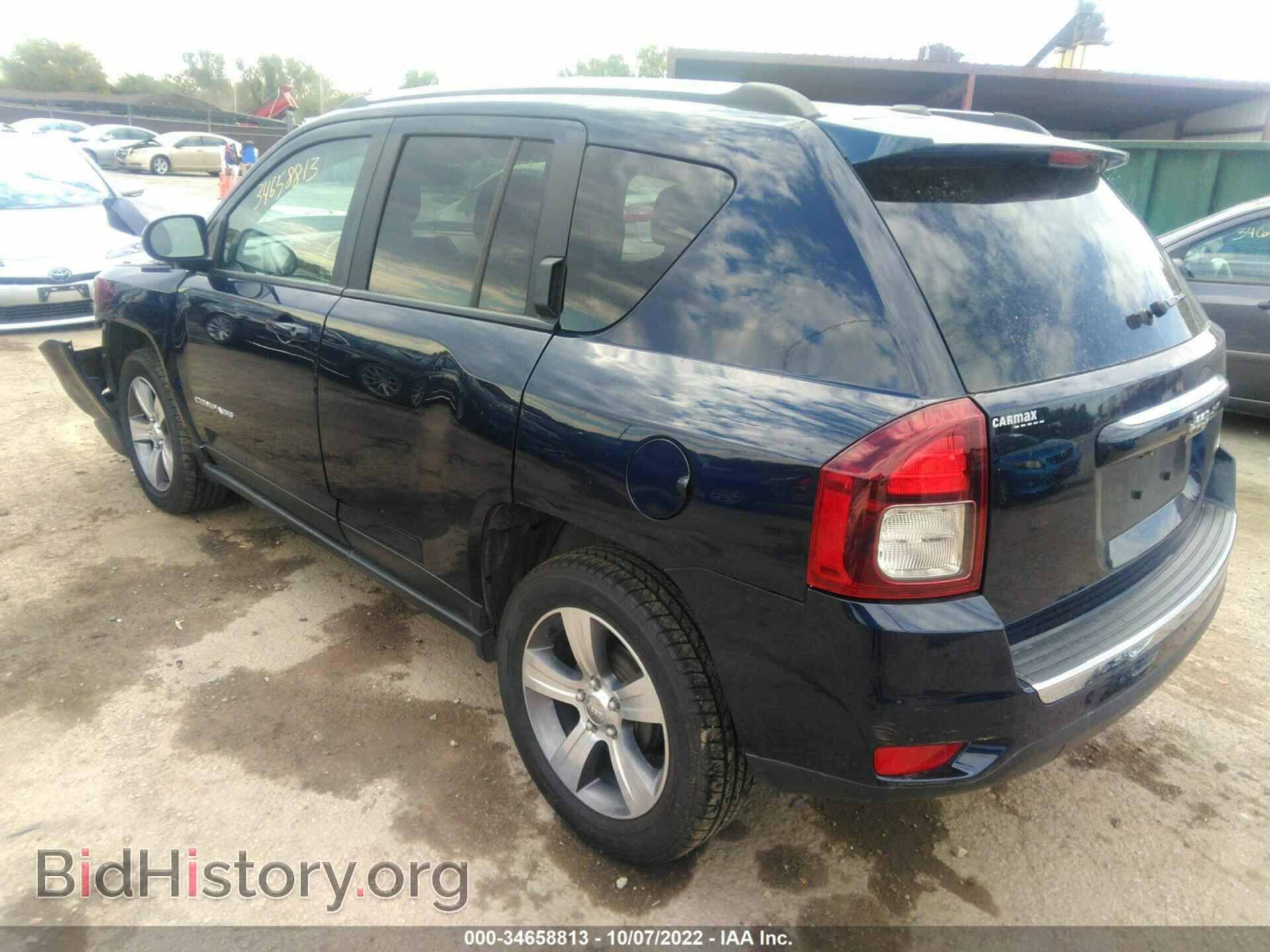 2017 JEEP COMPASS - VIN: 1C4NJCEA1HD156154 - Фото 3