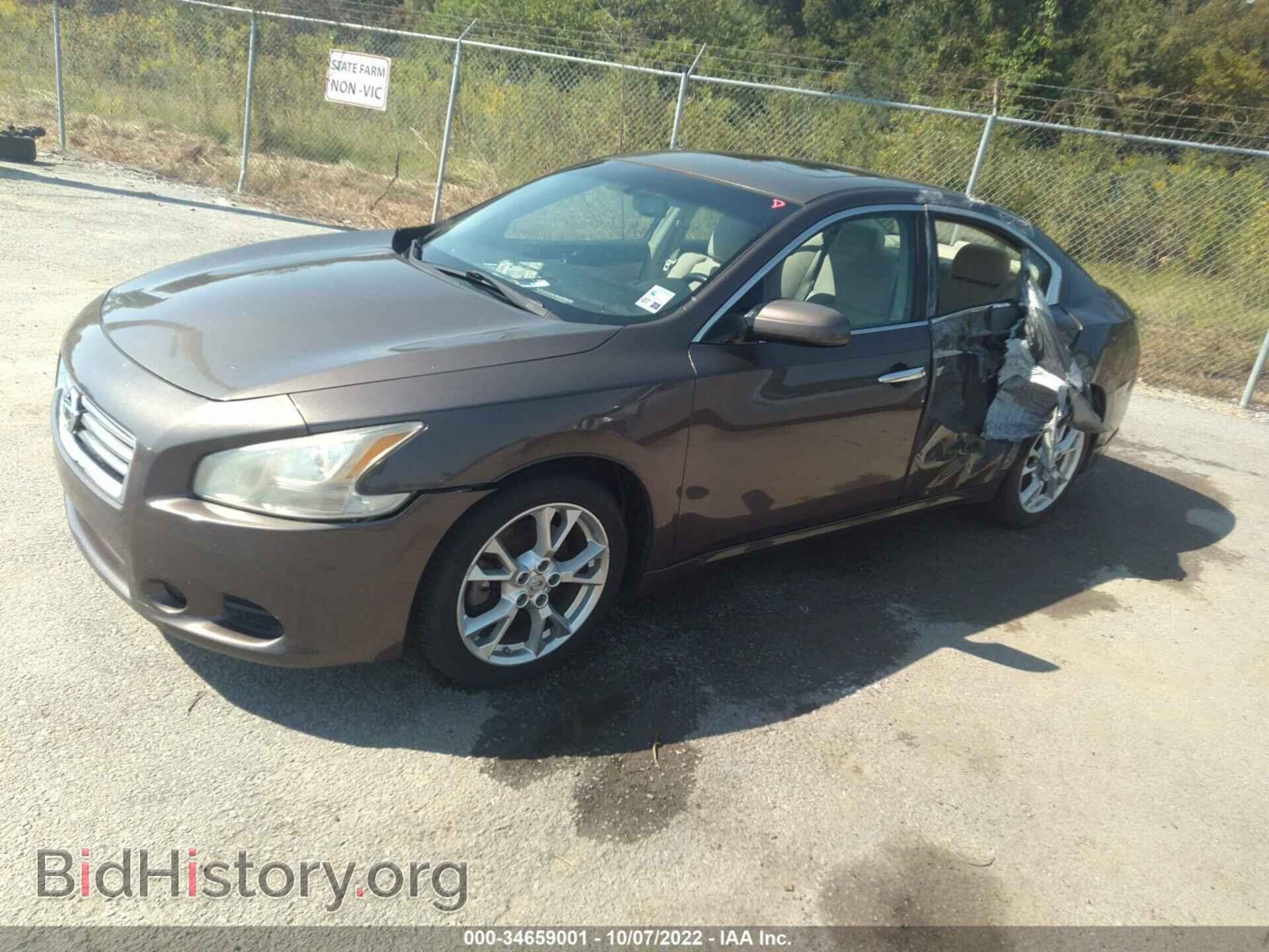 2012 NISSAN MAXIMA - VIN: 1N4AA5AP1CC813057 - Photo 2