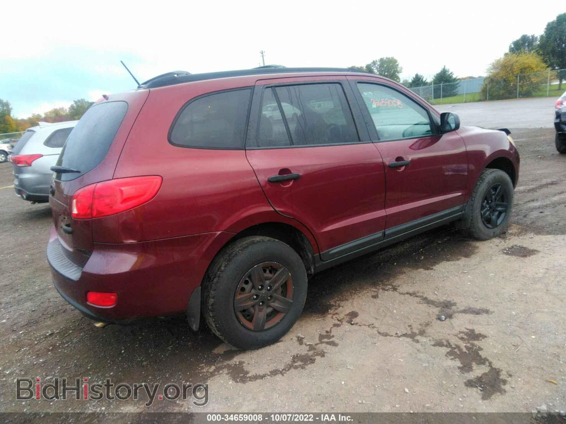 2009 HYUNDAI SANTA FE - VIN: 5NMSG73D89H283563 - Фото 4