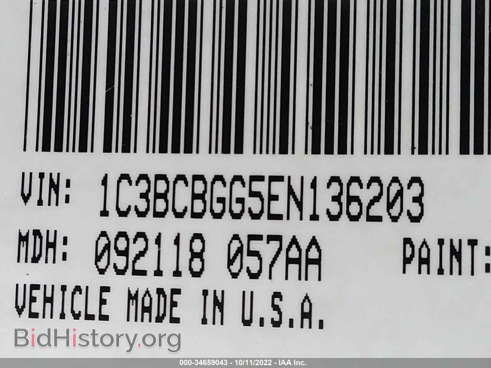 2014 CHRYSLER 200 - VIN: 1C3BCBGG5EN136203 - Фото 9