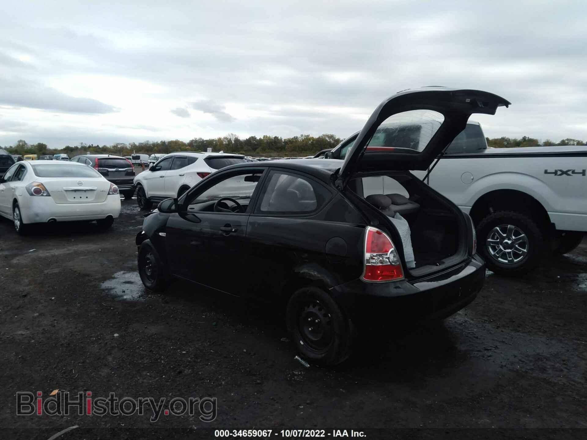 2008 HYUNDAI ACCENT - VIN: KMHCM36C78U065416 - Фото 3