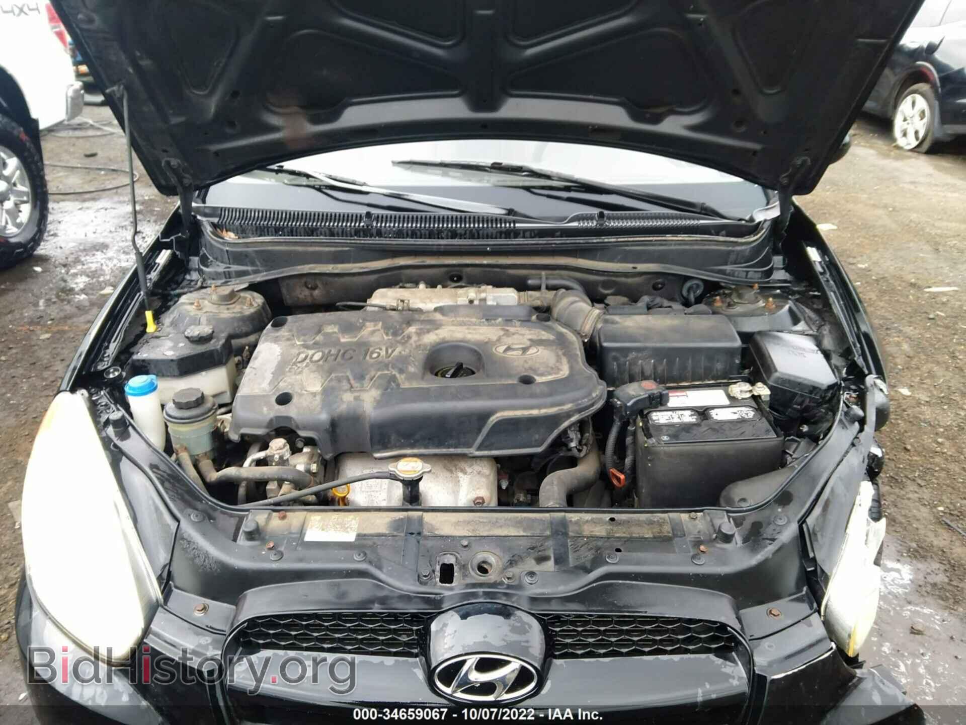 2008 HYUNDAI ACCENT - VIN: KMHCM36C78U065416 - Фото 10