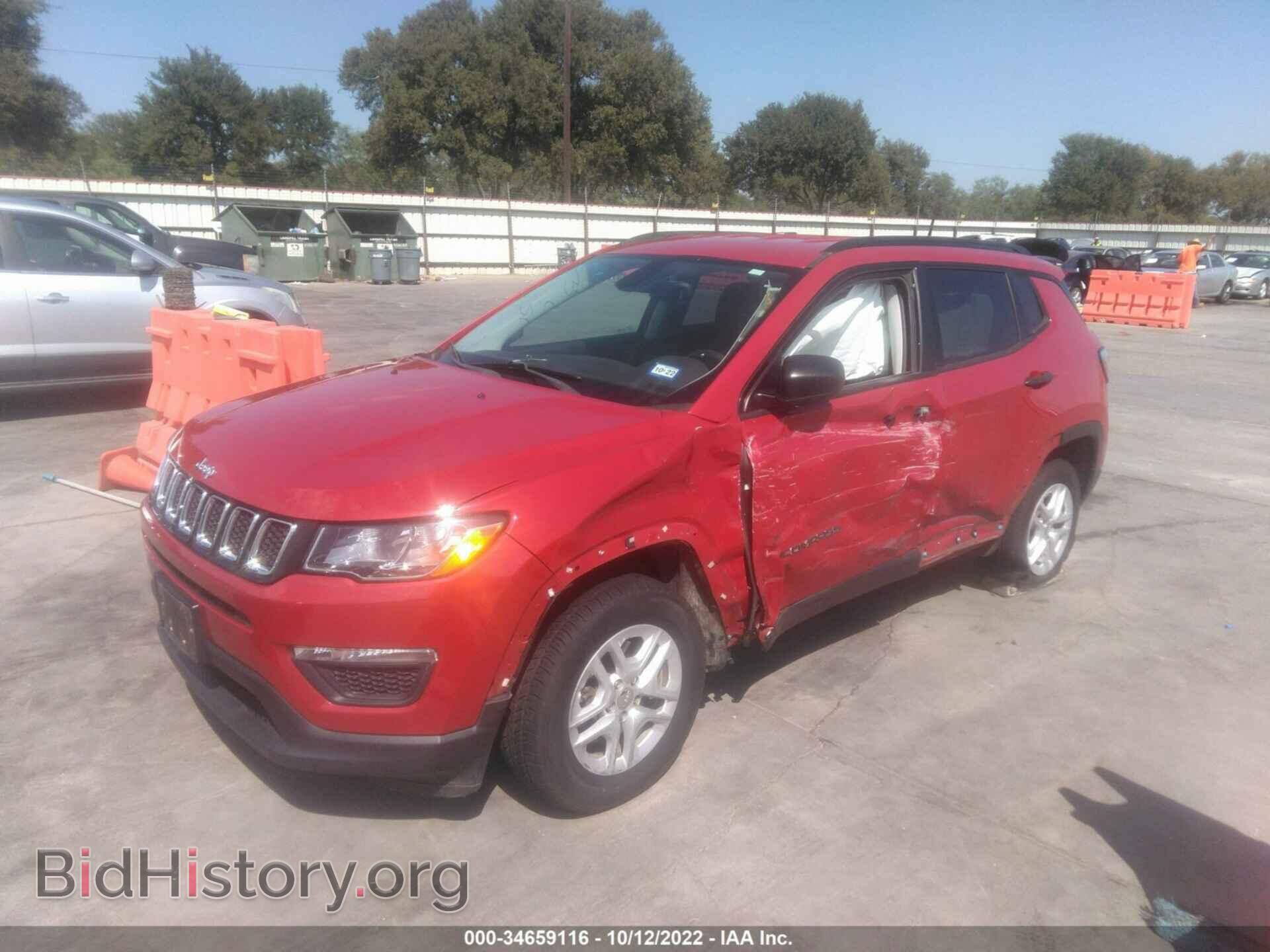 2017 JEEP COMPASS - VIN: 3C4NJCAB8HT659768 - Фото 2