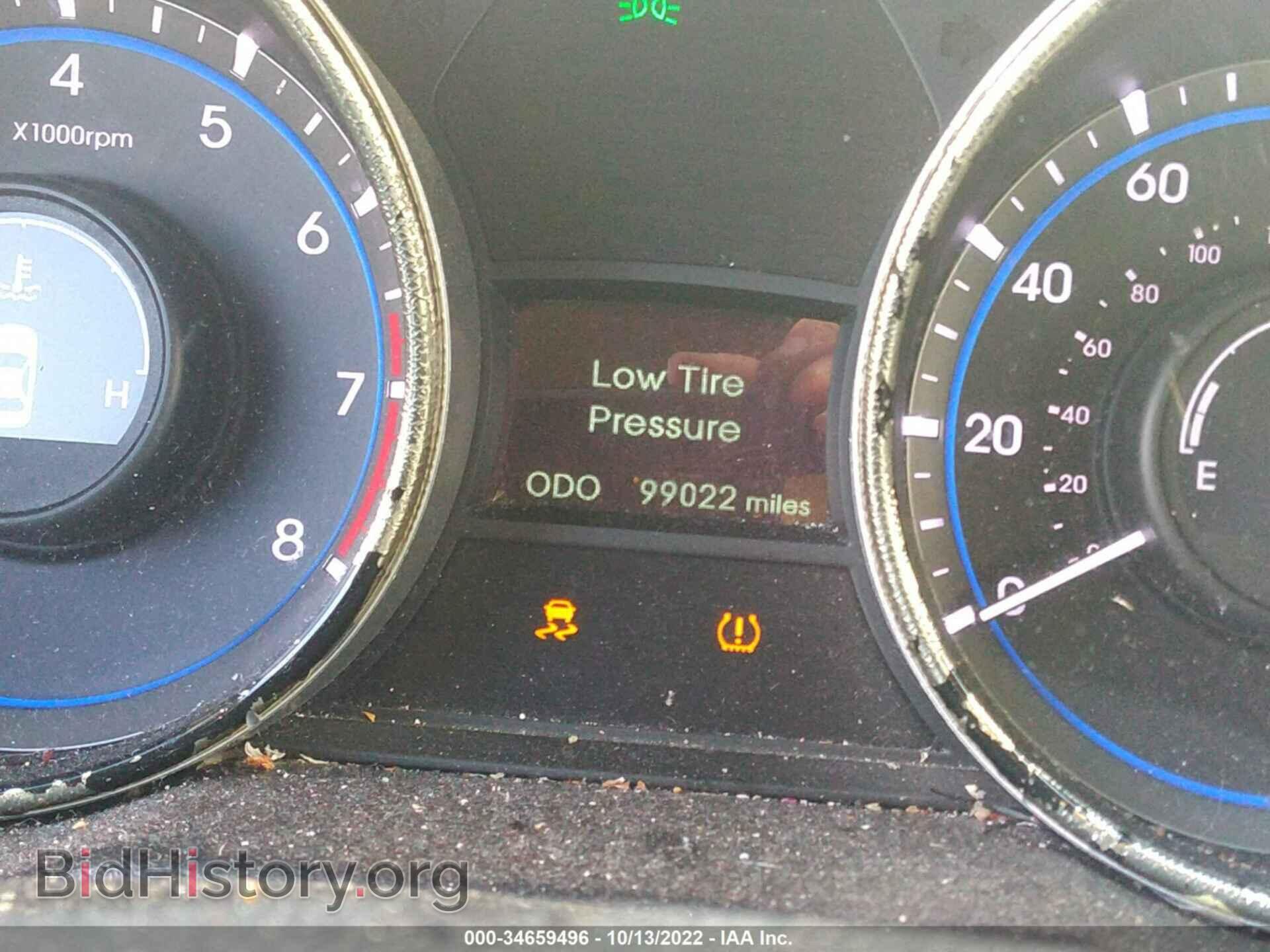 2013 HYUNDAI SONATA - VIN: 5NPEC4AC8DH536765 - Photo 7