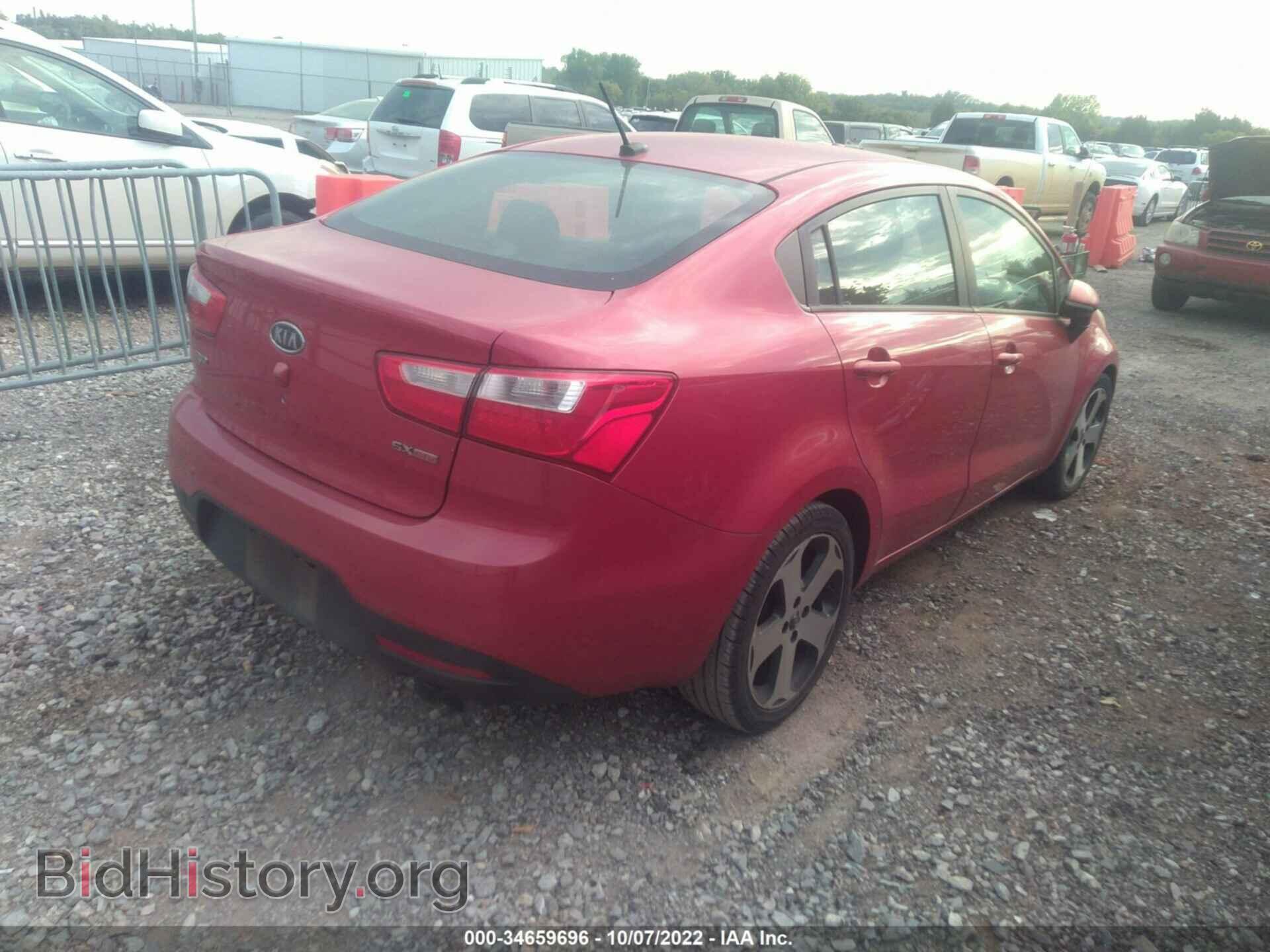 2012 KIA RIO - VIN: KNADN4A30C6084970 - Фото 4