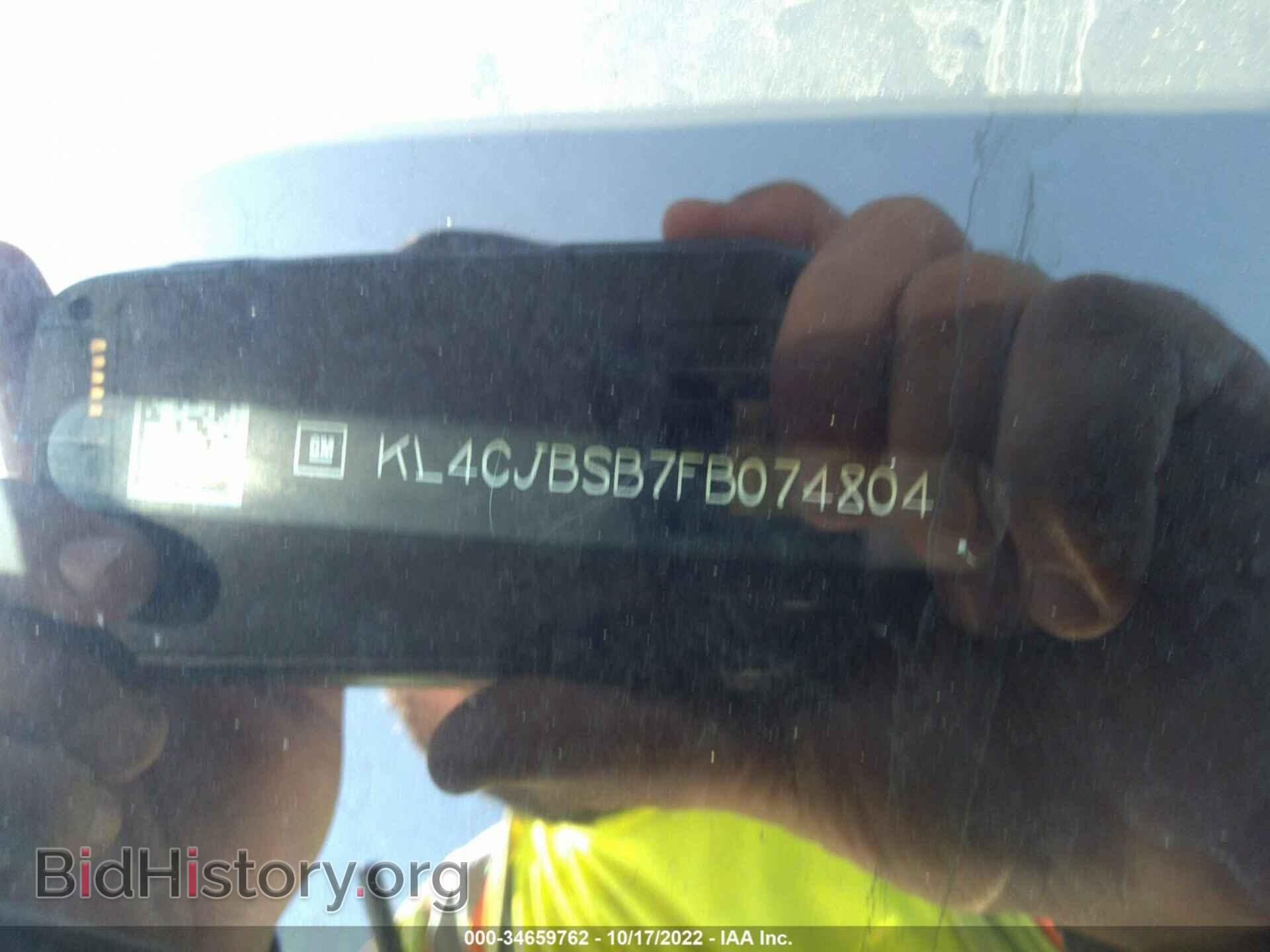 2015 BUICK ENCORE - VIN: KL4CJBSB7FB074804 - Photo 9