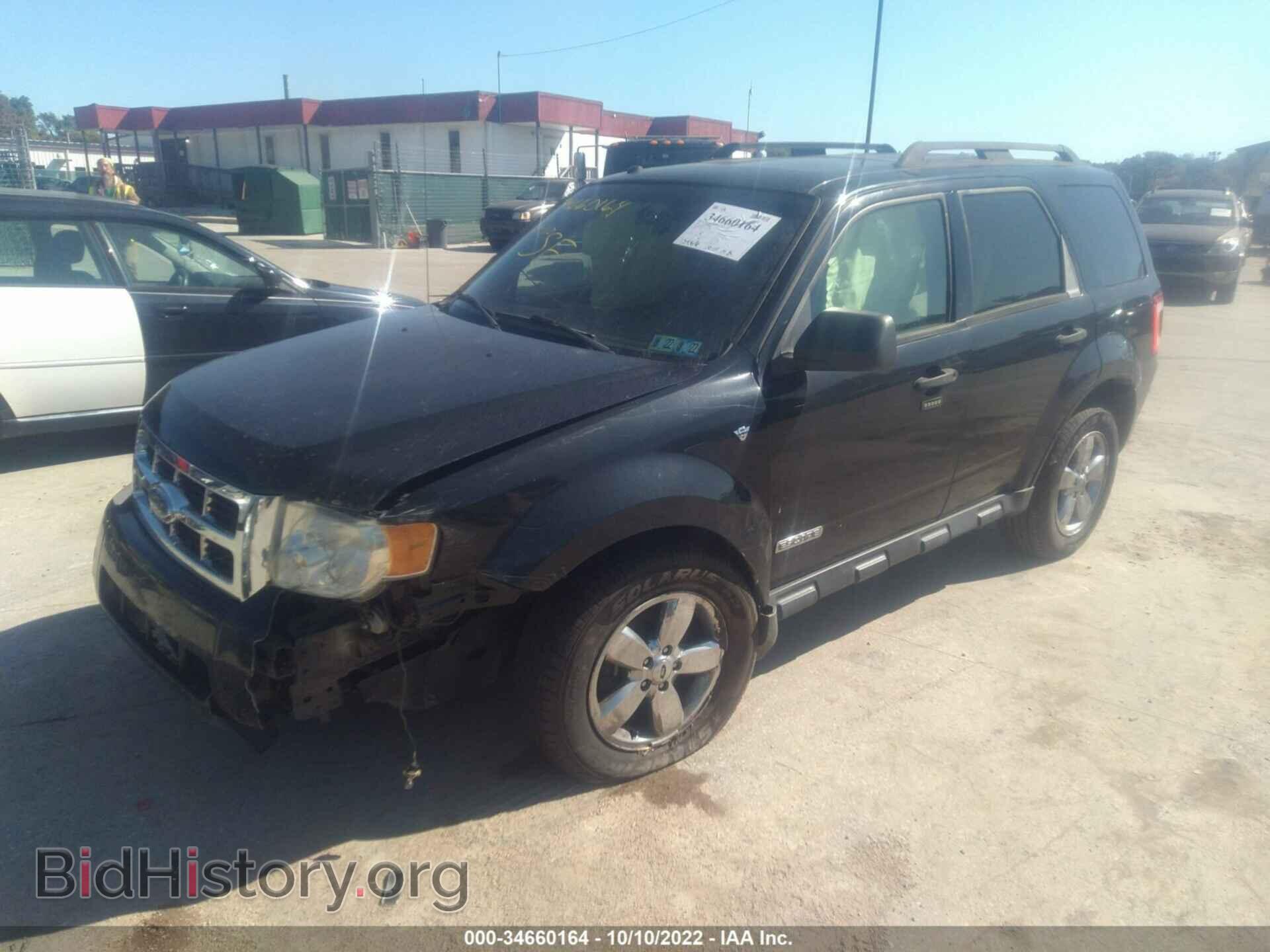 2008 FORD ESCAPE - VIN: 1FMCU93148KB10250 - Фото 2
