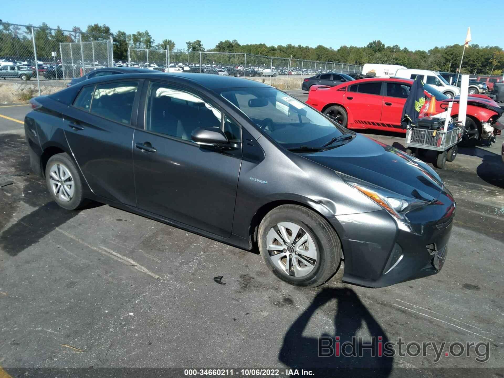 Photo JTDKARFU8G3007727 - TOYOTA PRIUS 2016