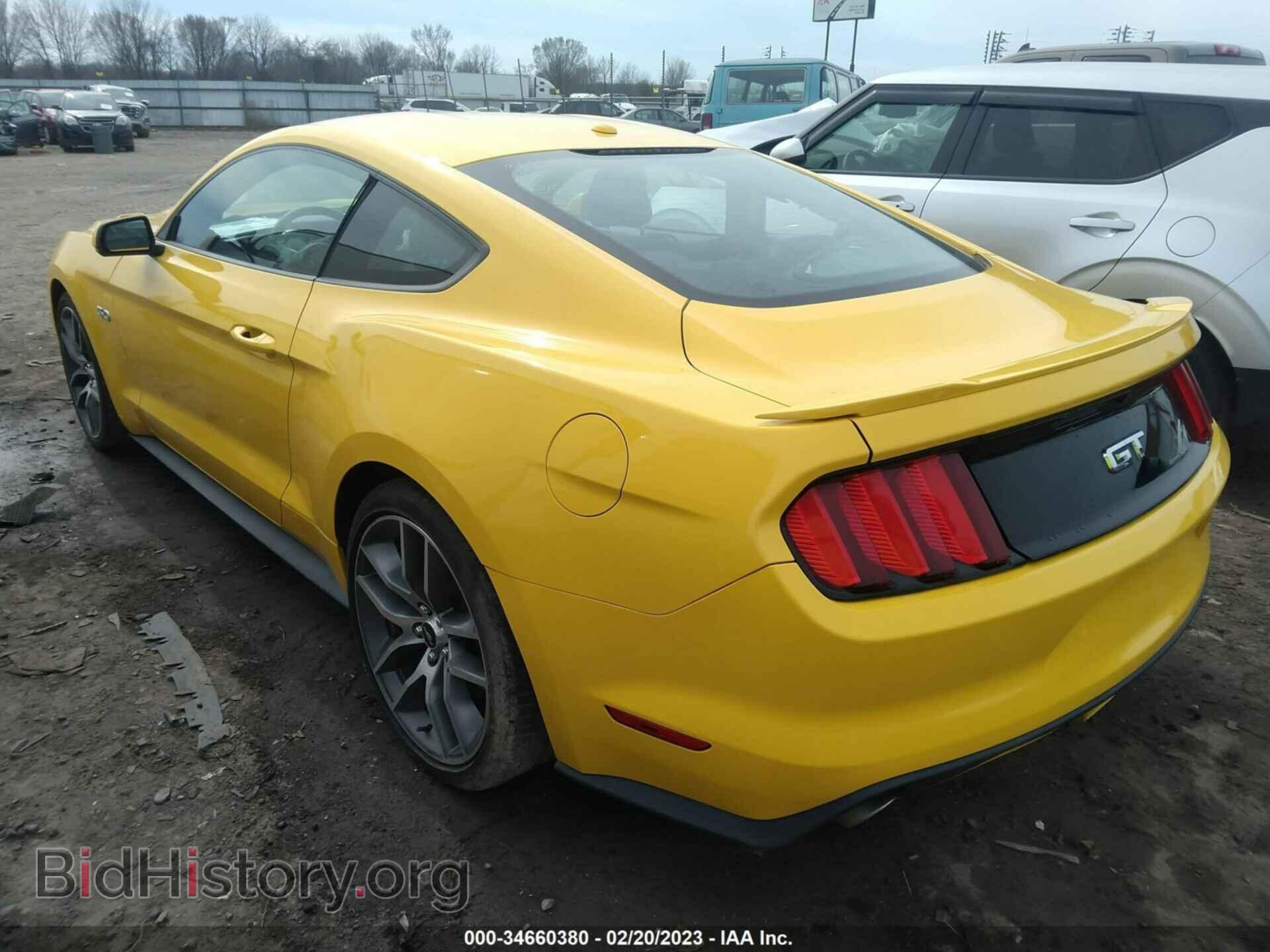 2016 FORD MUSTANG - VIN: 1FA6P8CF5G5266010 - Фото 3