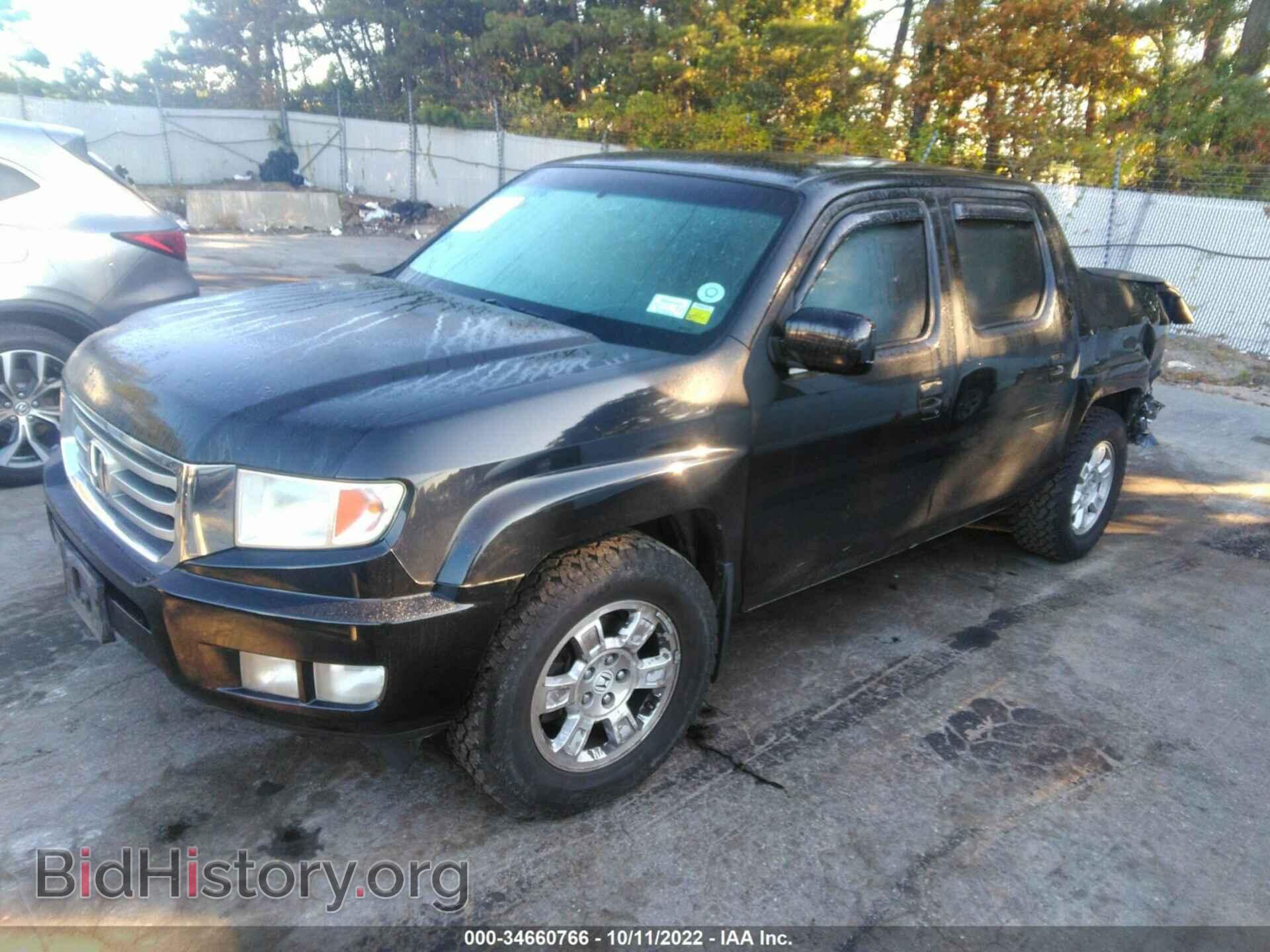 2012 HONDA RIDGELINE - VIN: 5FPYK1F44CB002487 - Фото 2