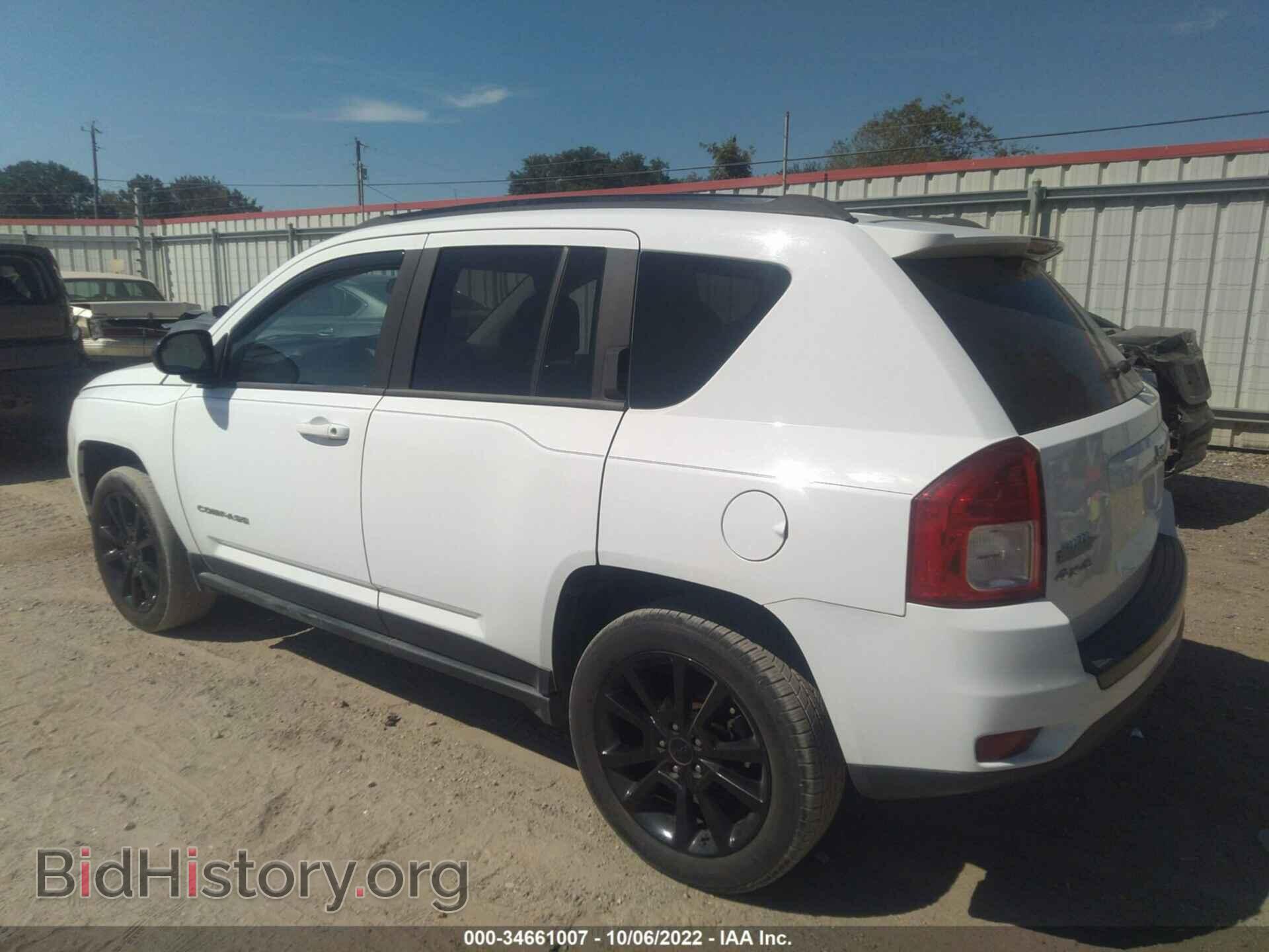 2013 JEEP COMPASS - VIN: 1C4NJDEB6DD167501 - Фото 3