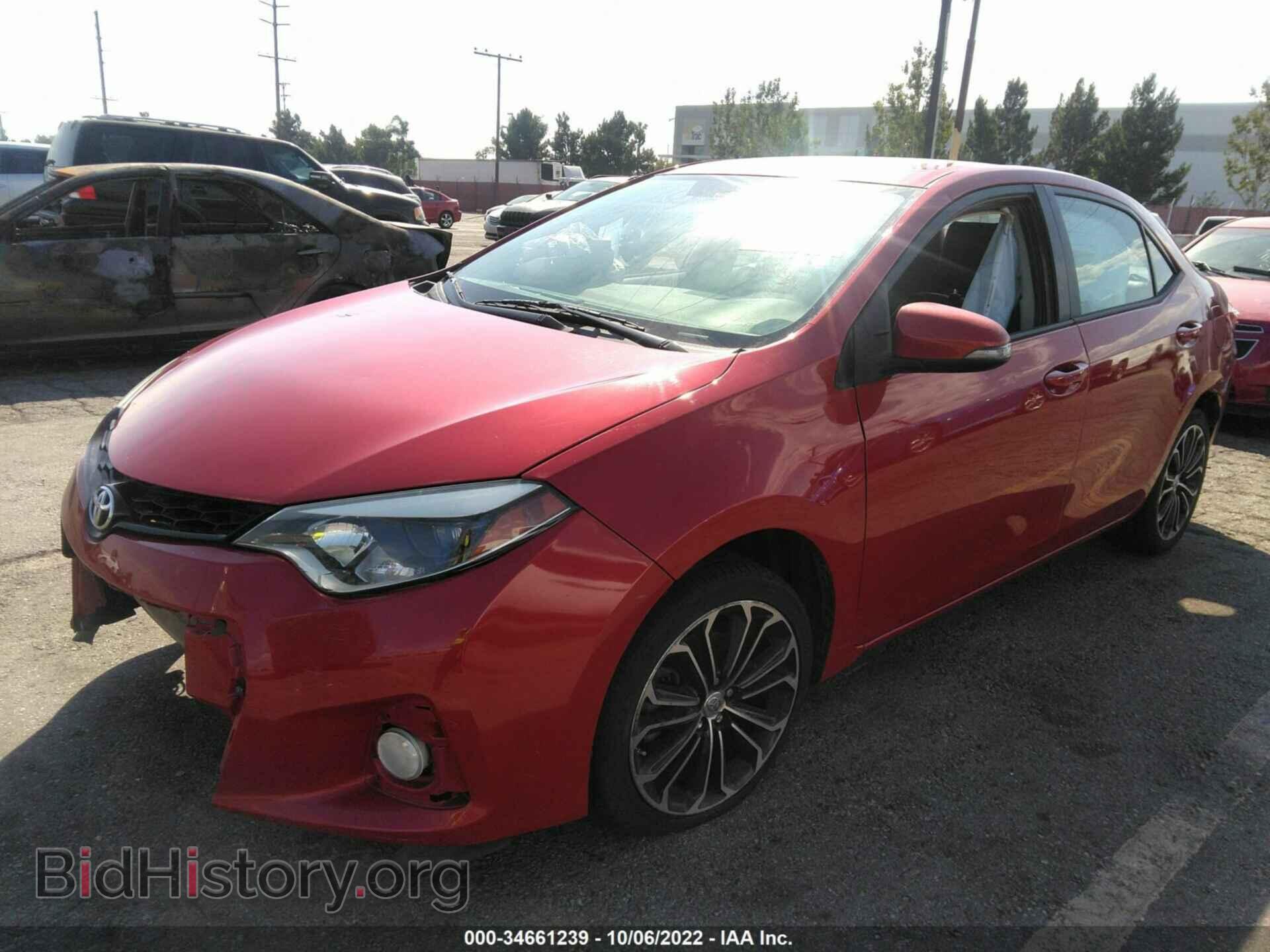 2015 TOYOTA COROLLA - VIN: 5YFBURHE2FP296462 - Фото 2