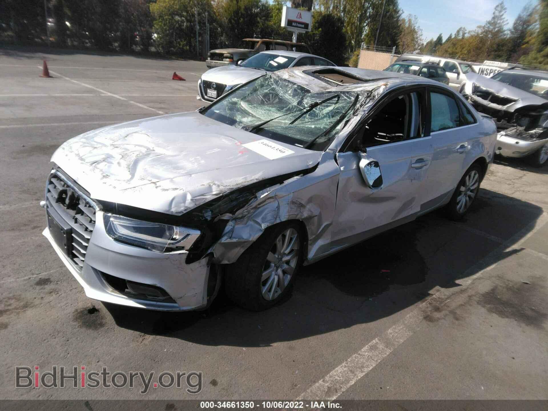 2013 AUDI A4 - VIN: WAUBFAFL4DN044975 - Фото 2