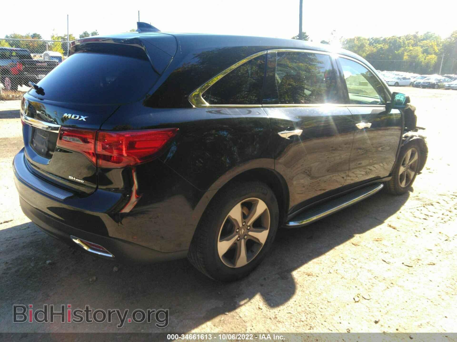 2015 ACURA MDX - VIN: 5FRYD4H22FB032171 - Фото 4