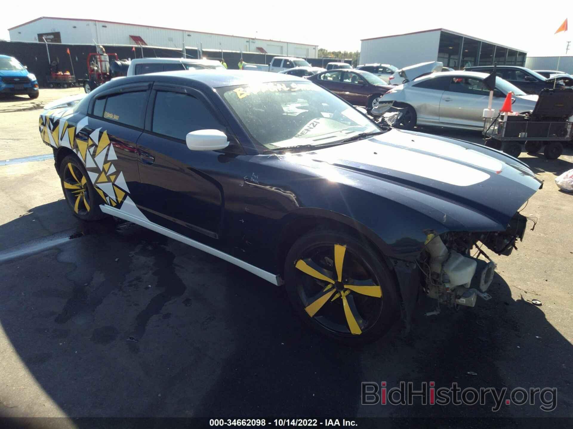 Photo 2C3CDXBG1EH234496 - DODGE CHARGER 2014